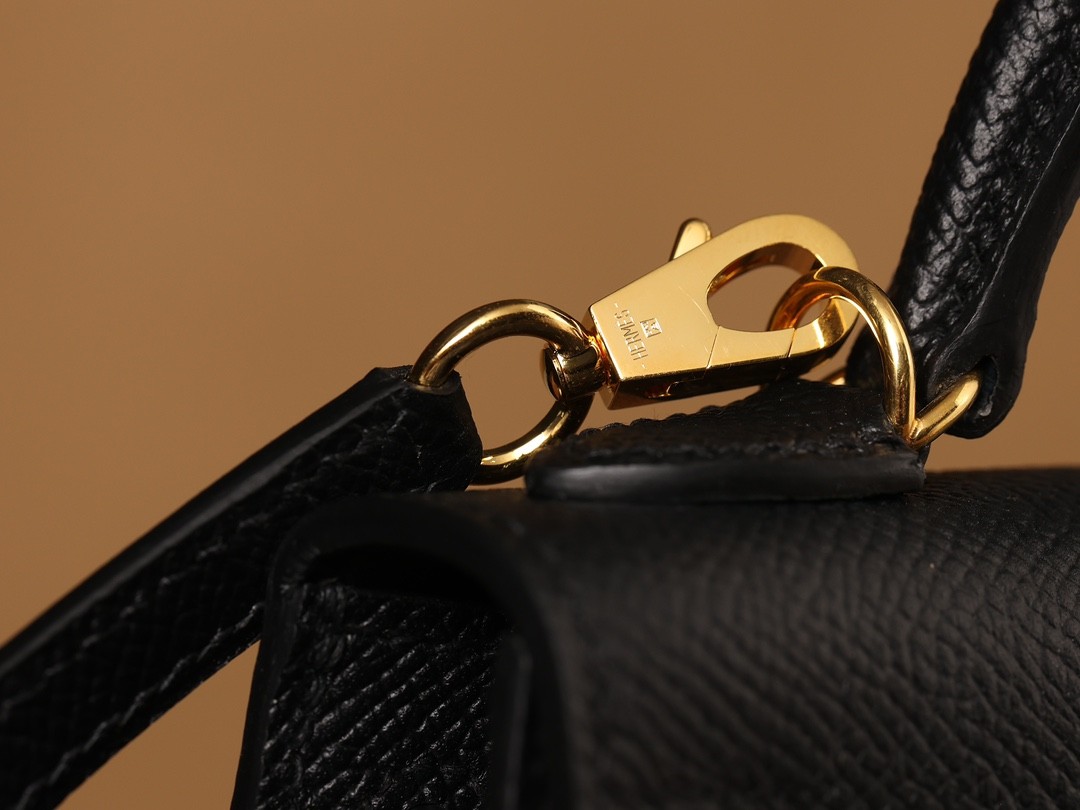 Shebag fully handmade Hermes mini kelly 2 black gold review (2025 Jan updated)-最好的質量假路易威登包網上商店，複製設計師包 ru