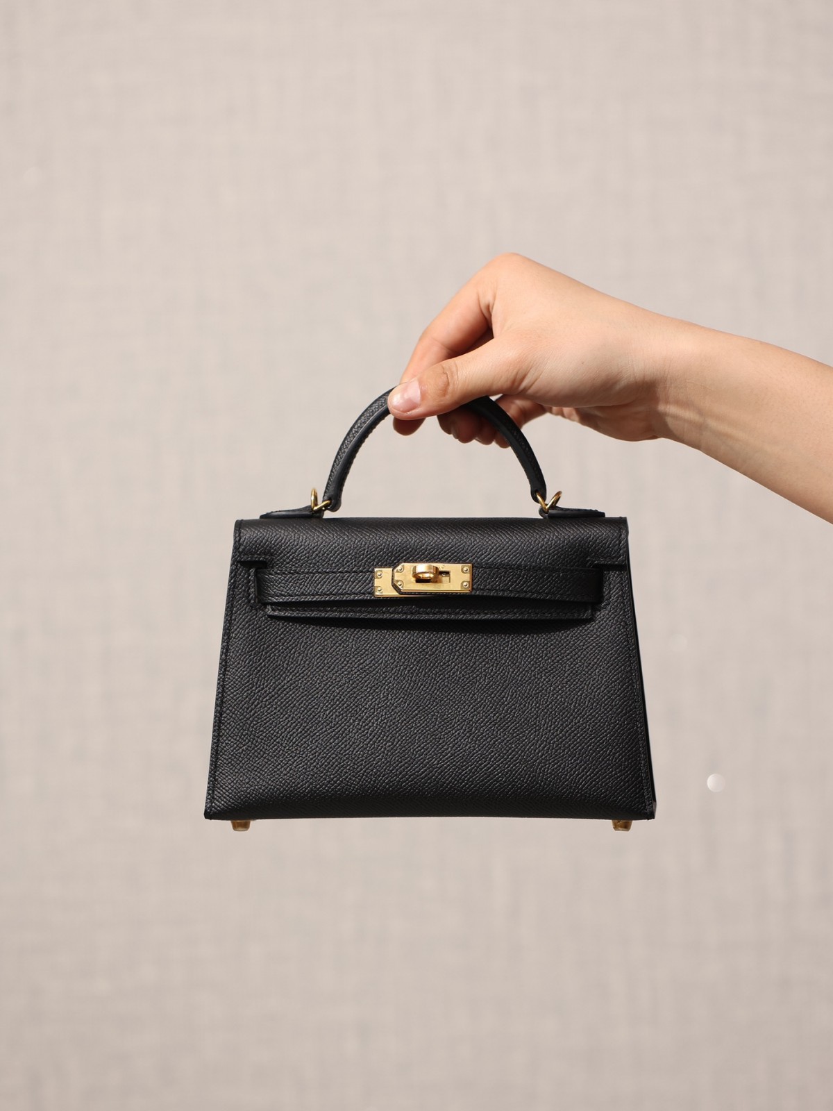 Shebag fully handmade Hermes mini kelly 2 black gold review (2025 Jan updated)-最好的質量假路易威登包網上商店，複製設計師包 ru