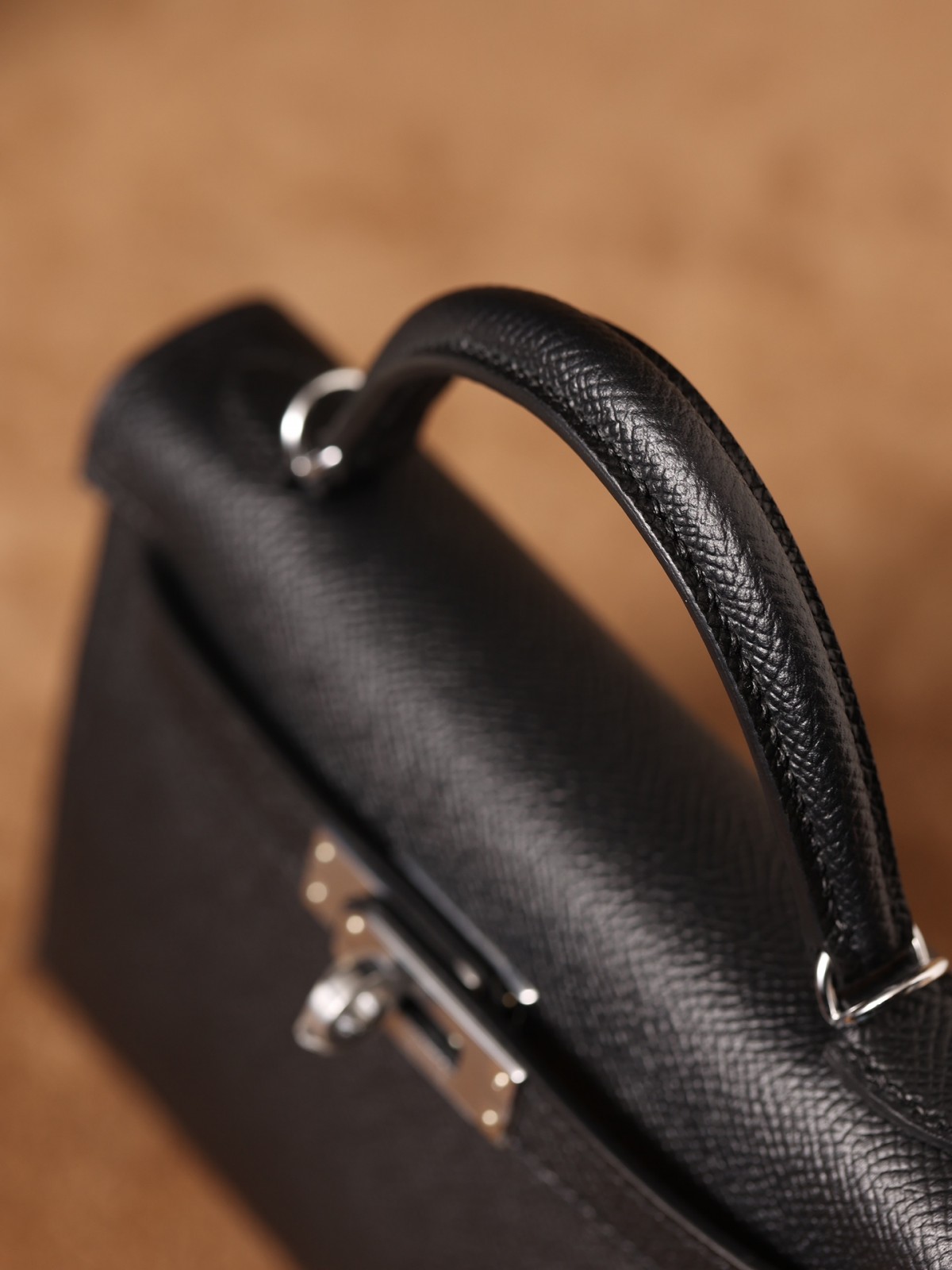 Shebag fully handmade Hermes mini kelly 2 black gold review (2025 Jan updated)-最好的質量假路易威登包網上商店，複製設計師包 ru