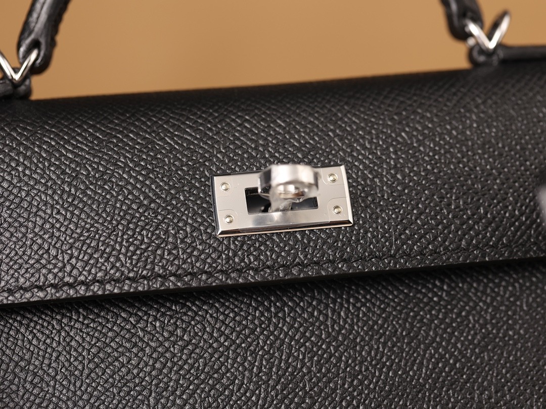 Shebag fully handmade Hermes mini kelly 2 black gold review (2025 Jan updated)-最好的質量假路易威登包網上商店，複製設計師包 ru