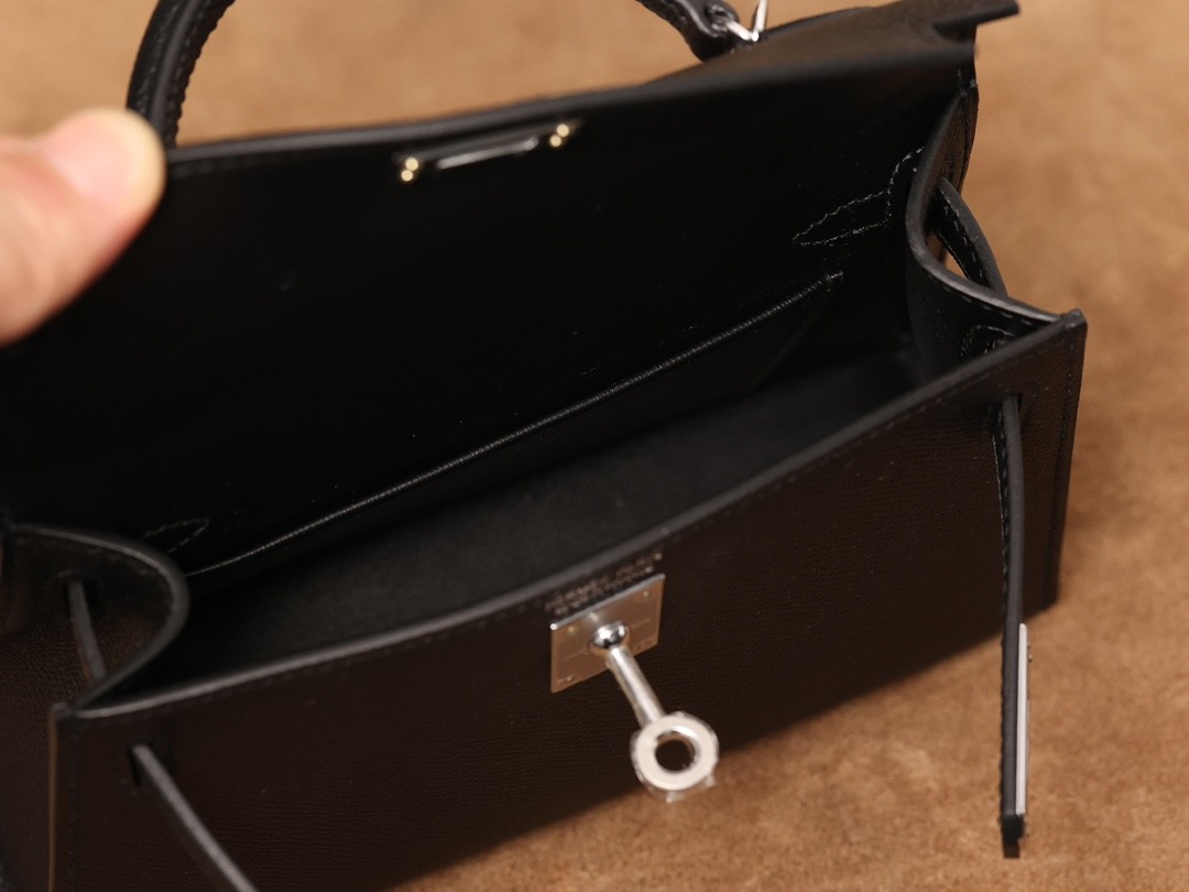 Shebag fully handmade Hermes mini kelly 2 black gold review (2025 Jan updated)-最好的質量假路易威登包網上商店，複製設計師包 ru