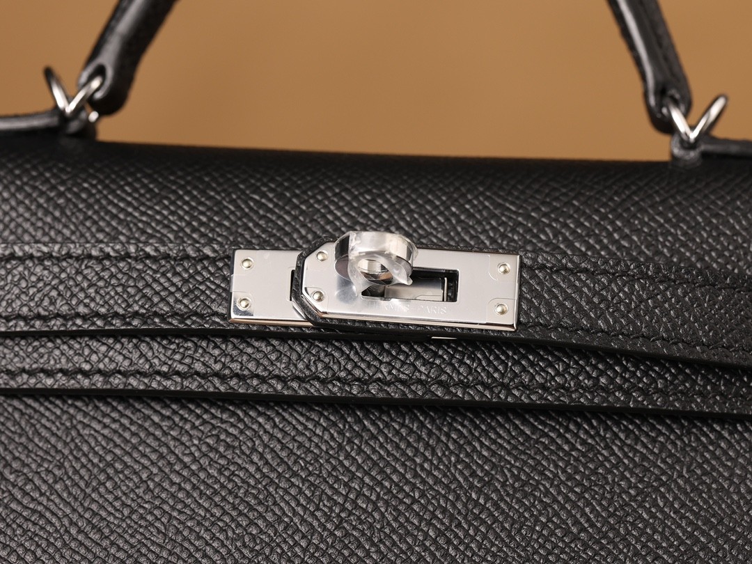 Shebag fully handmade Hermes mini kelly 2 black gold review (2025 Jan updated)-最好的質量假路易威登包網上商店，複製設計師包 ru