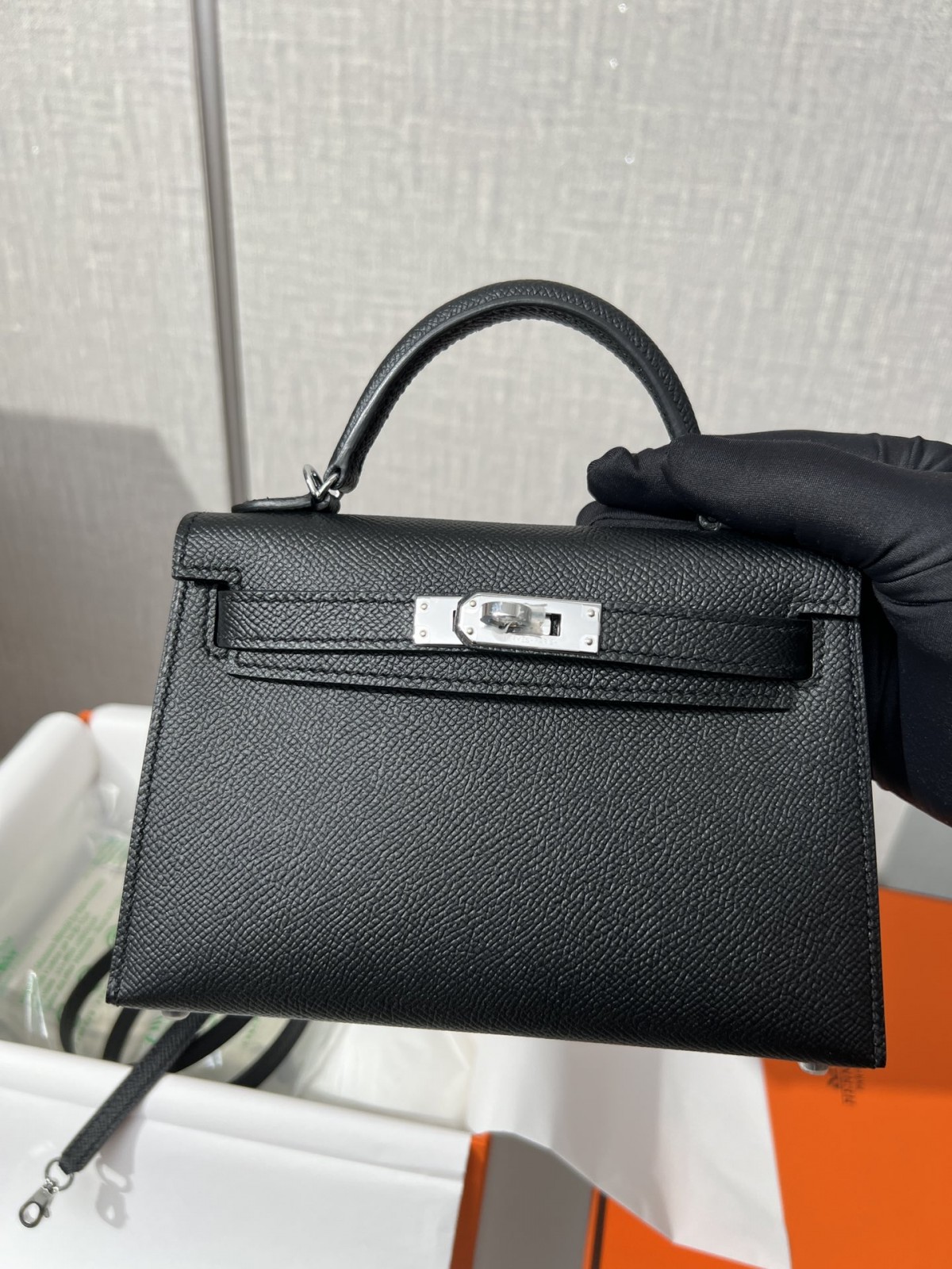 Shebag fully handmade Hermes mini kelly 2 black gold review (2025 Jan updated)-最好的質量假路易威登包網上商店，複製設計師包 ru