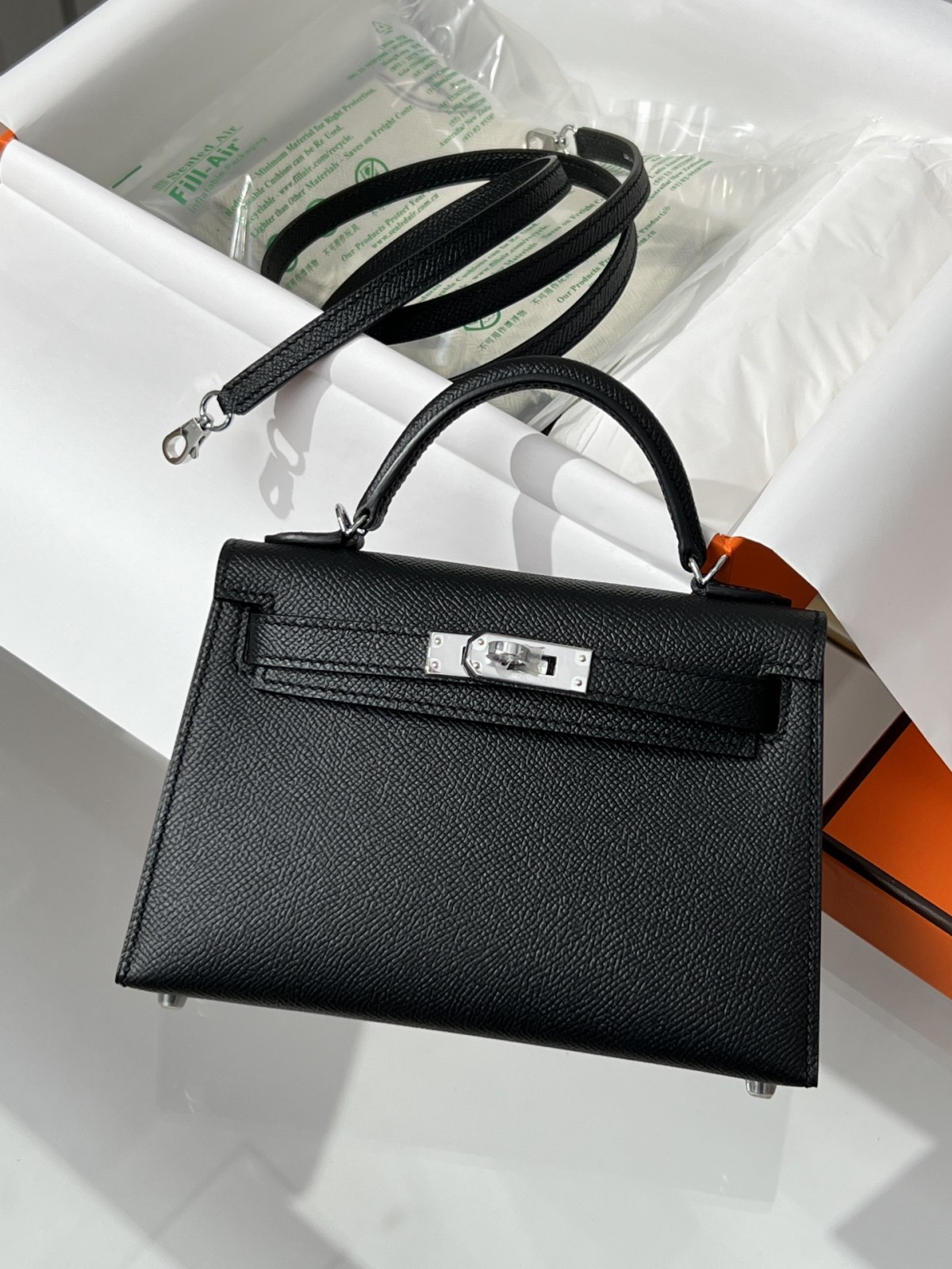 Shebag fully handmade Hermes mini kelly 2 black gold review (2025 Jan updated)-最好的質量假路易威登包網上商店，複製設計師包 ru