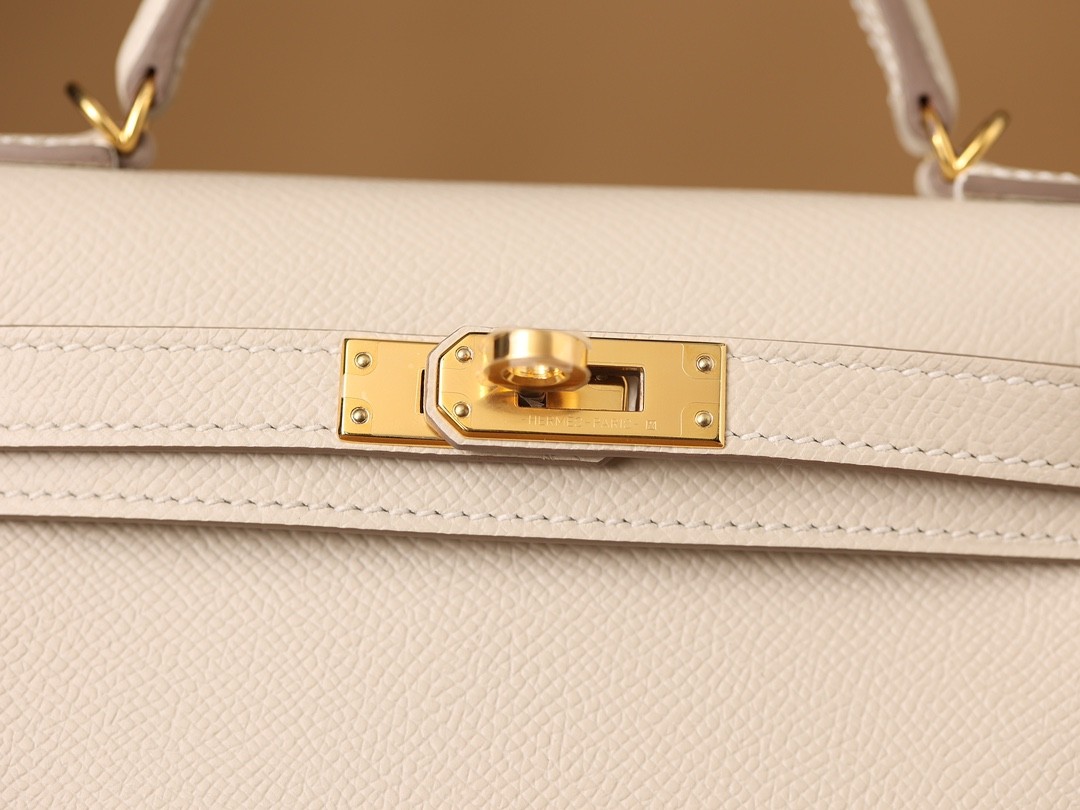 Shebag fully hand made Hermes mini kelly 2 in white epsom leather review (2025 Feb updated)-Best Quality Fake Louis Vuitton Bag Online Store, Replica designer bag ru