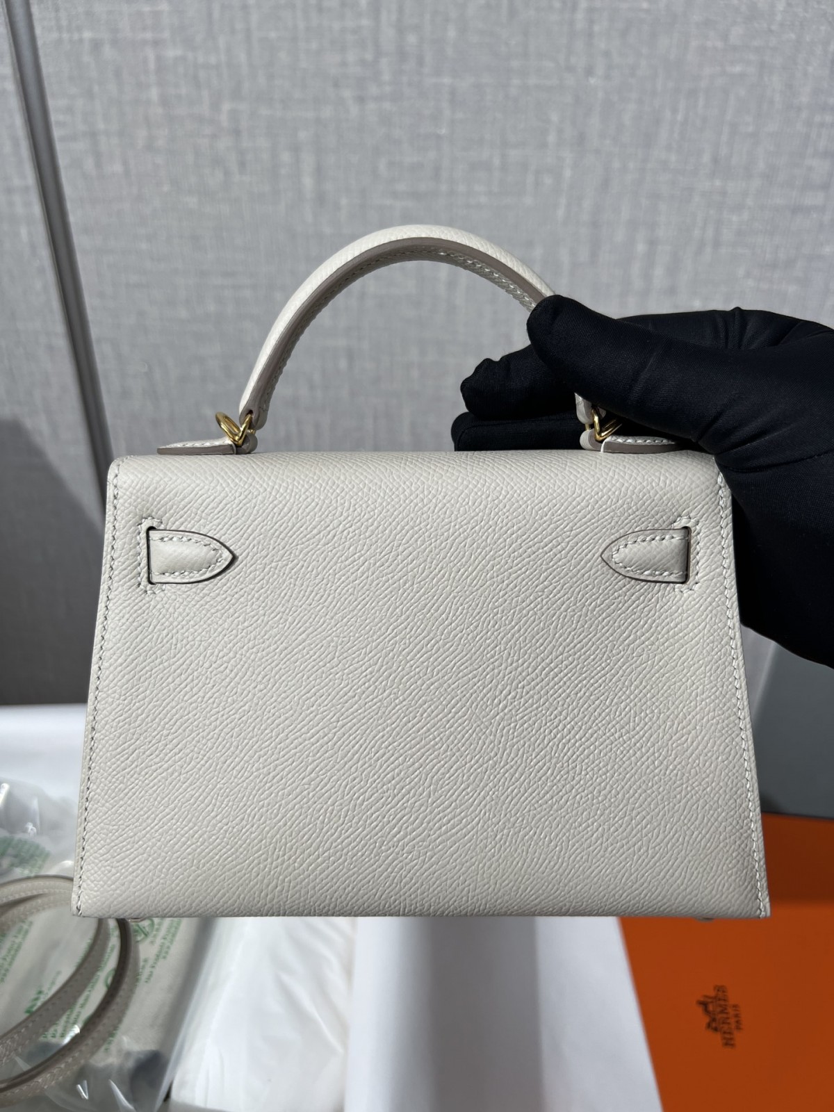 Shebag fully hand made Hermes mini kelly 2 in white epsom leather review (2025 Feb updated)-Best Quality Fake Louis Vuitton Bag Online Store, Replica designer bag ru