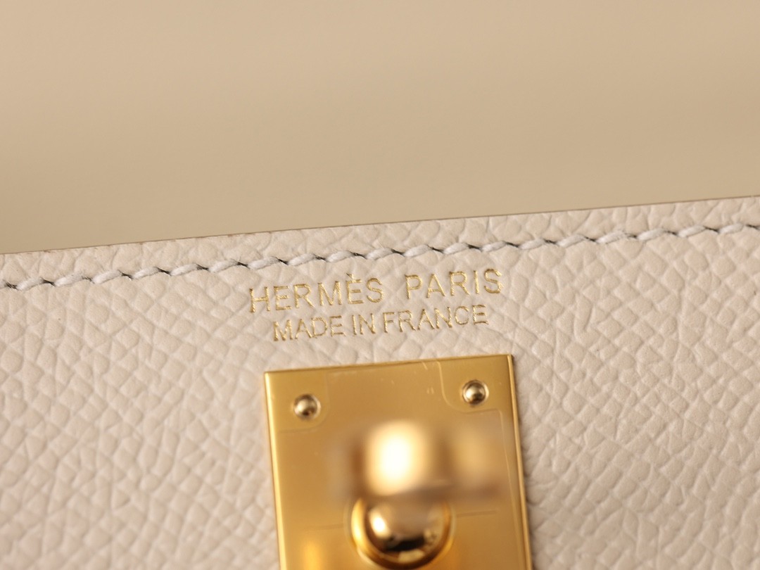 Shebag fully hand made Hermes mini kelly 2 in white epsom leather review (2025 Feb updated)-Best Quality Fake Louis Vuitton Bag Online Store, Replica designer bag ru