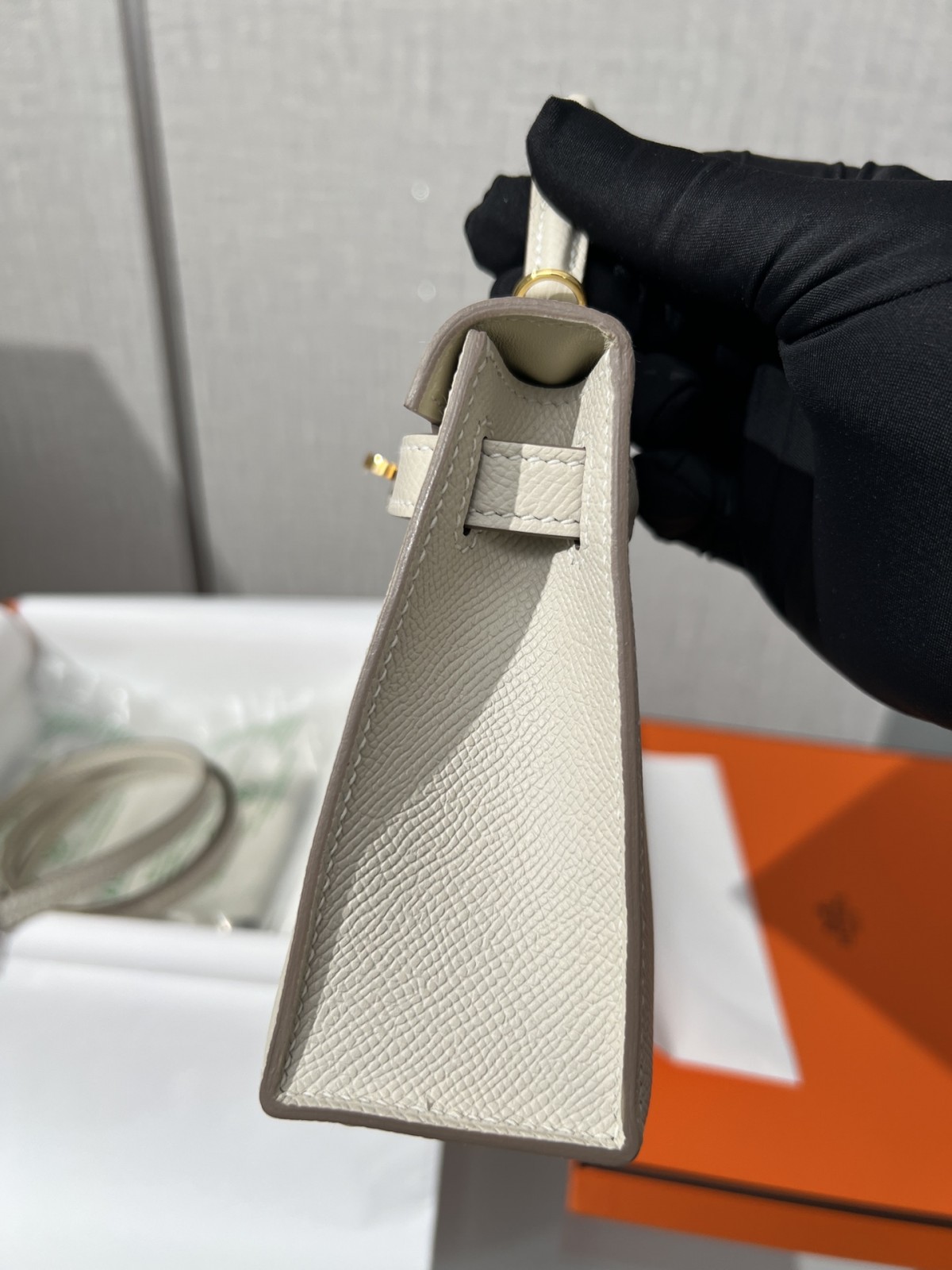 Shebag fully hand made Hermes mini kelly 2 in white epsom leather review (2025 Feb updated)-Best Quality Fake Louis Vuitton Bag Online Store, Replica designer bag ru