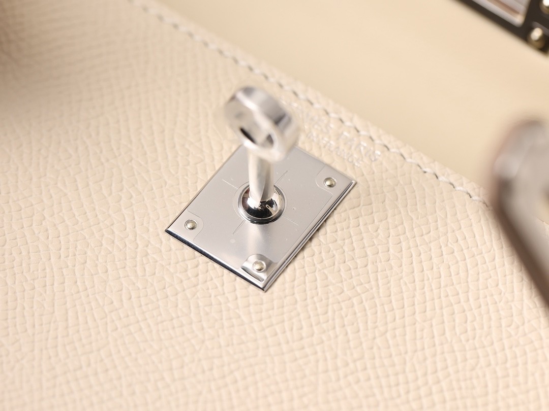 Shebag fully hand made Hermes mini kelly 2 in white epsom leather review (2025 Feb updated)-Best Quality Fake Louis Vuitton Bag Online Store, Replica designer bag ru