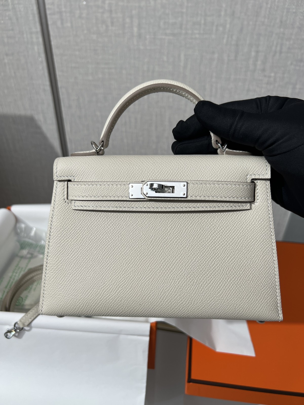 Shebag fully hand made Hermes mini kelly 2 in white epsom leather review (2025 Feb updated)-Best Quality Fake Louis Vuitton Bag Online Store, Replica designer bag ru