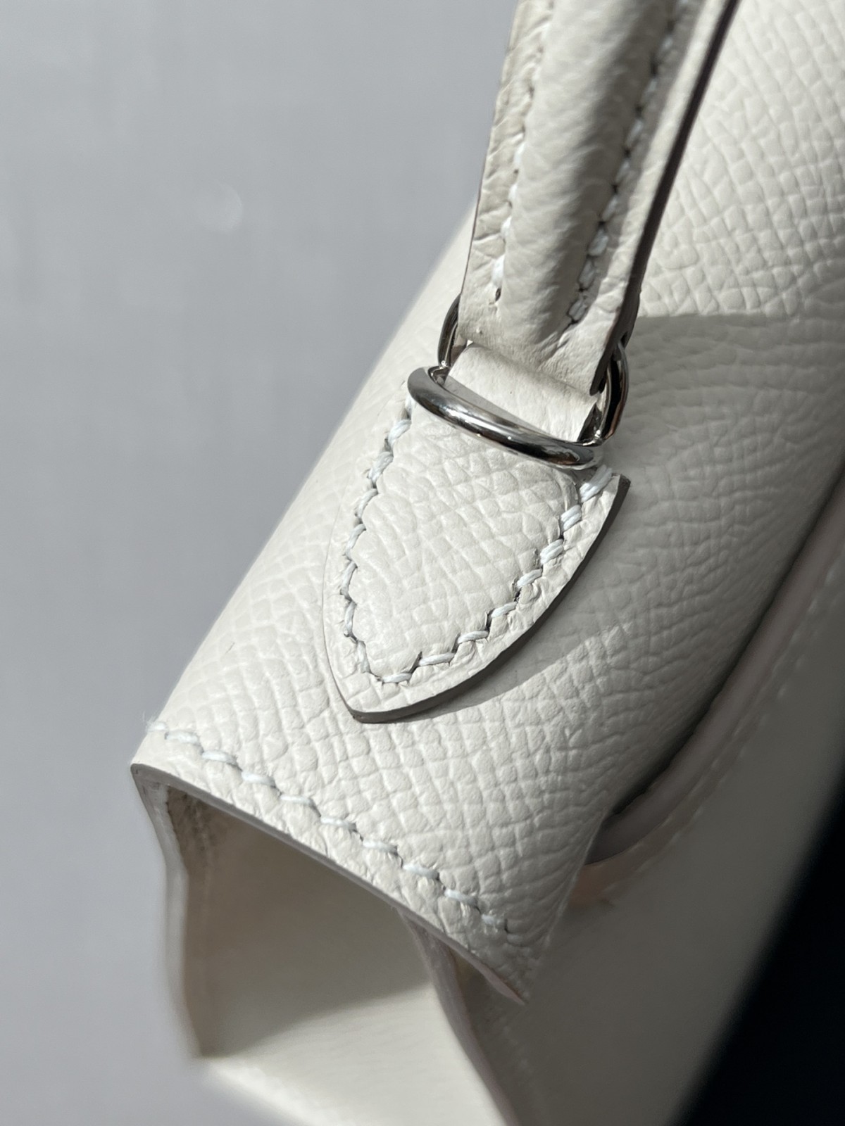 Shebag fully hand made Hermes mini kelly 2 in white epsom leather review (2025 Feb updated)-Best Quality Fake Louis Vuitton Bag Online Store, Replica designer bag ru