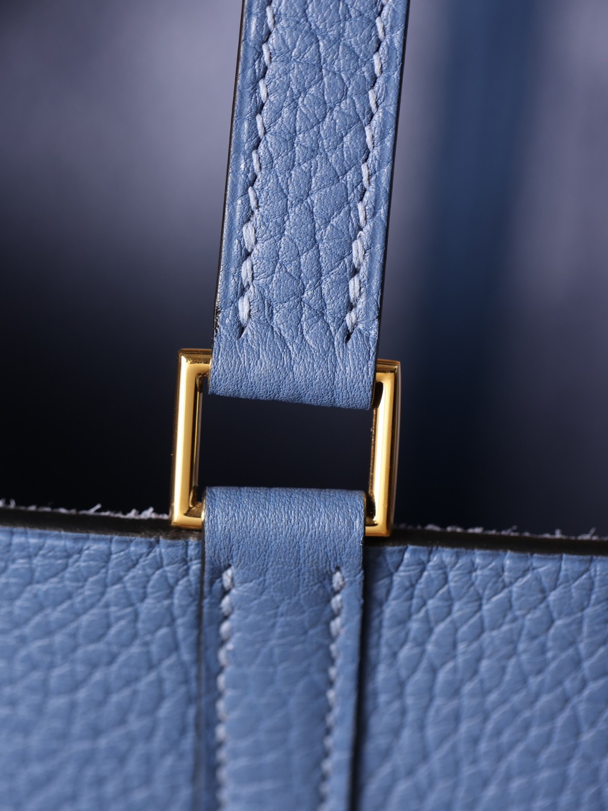 Shebag fully handmade Hermes Picotin 18 bag in togo blue review (2025 Feb updated)-Umgangatho ogqwesileyo woMgangatho weFake weLouis Vuitton kwiVenkile ye-Intanethi, ibhegi yomyili weReplica ru