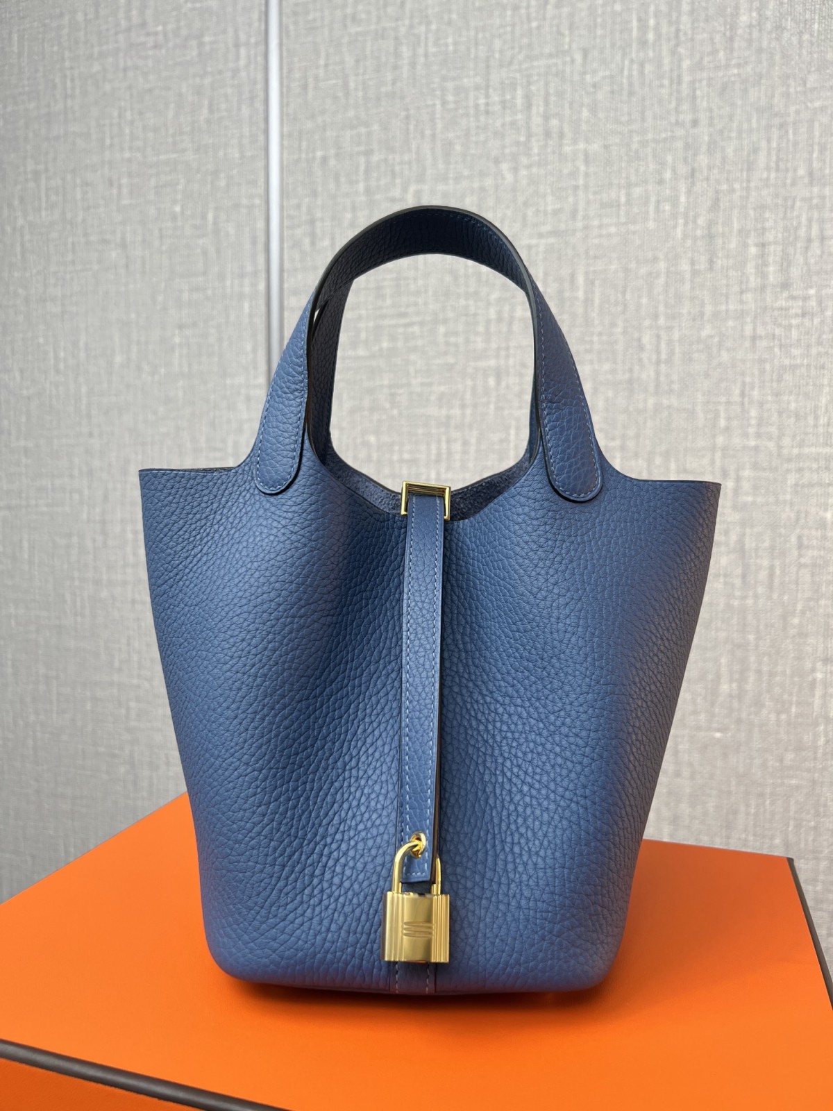 Shebag fully handmade Hermes Picotin 18 bag in togo blue review (2025 Feb updated)-Umgangatho ogqwesileyo woMgangatho weFake weLouis Vuitton kwiVenkile ye-Intanethi, ibhegi yomyili weReplica ru