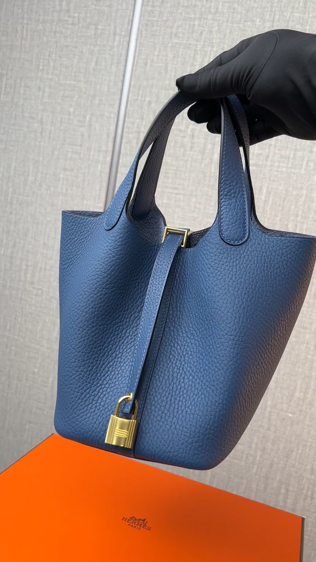 Shebag fully handmade Hermes Picotin 18 bag in togo blue review (2025 Feb updated)-Umgangatho ogqwesileyo woMgangatho weFake weLouis Vuitton kwiVenkile ye-Intanethi, ibhegi yomyili weReplica ru