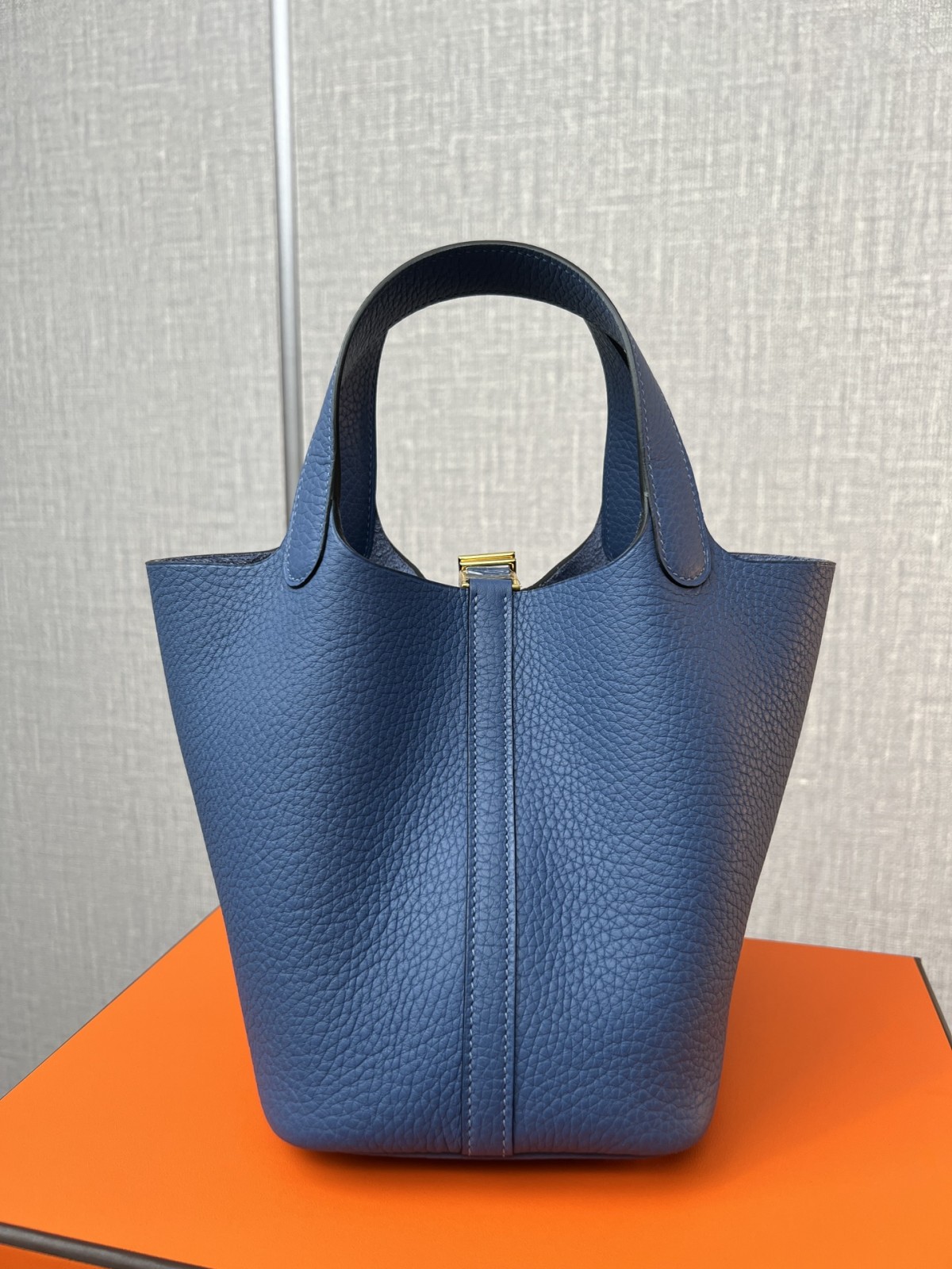 Shebag fully handmade Hermes Picotin 18 bag in togo blue review (2025 Feb updated)-Umgangatho ogqwesileyo woMgangatho weFake weLouis Vuitton kwiVenkile ye-Intanethi, ibhegi yomyili weReplica ru