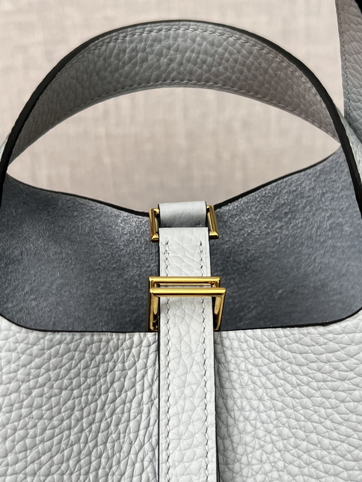 Shebag Fully handmade Hermes Picotin 18 bag in togo white reivew (2025 Feb updated)-Best Quality Fake Louis Vuitton Bag Online Store, Replica designer bag ru