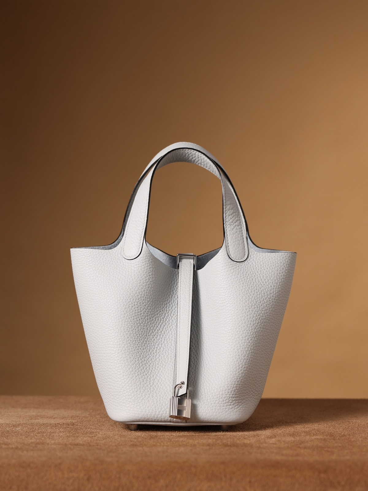 Shebag fully handmade Hermes Picotin 18 bag in white togo silver hardware(2025 Feb updated)-Pangalusna kualitas palsu Louis Vuitton Kantong Toko Online, Replica desainer kantong ru