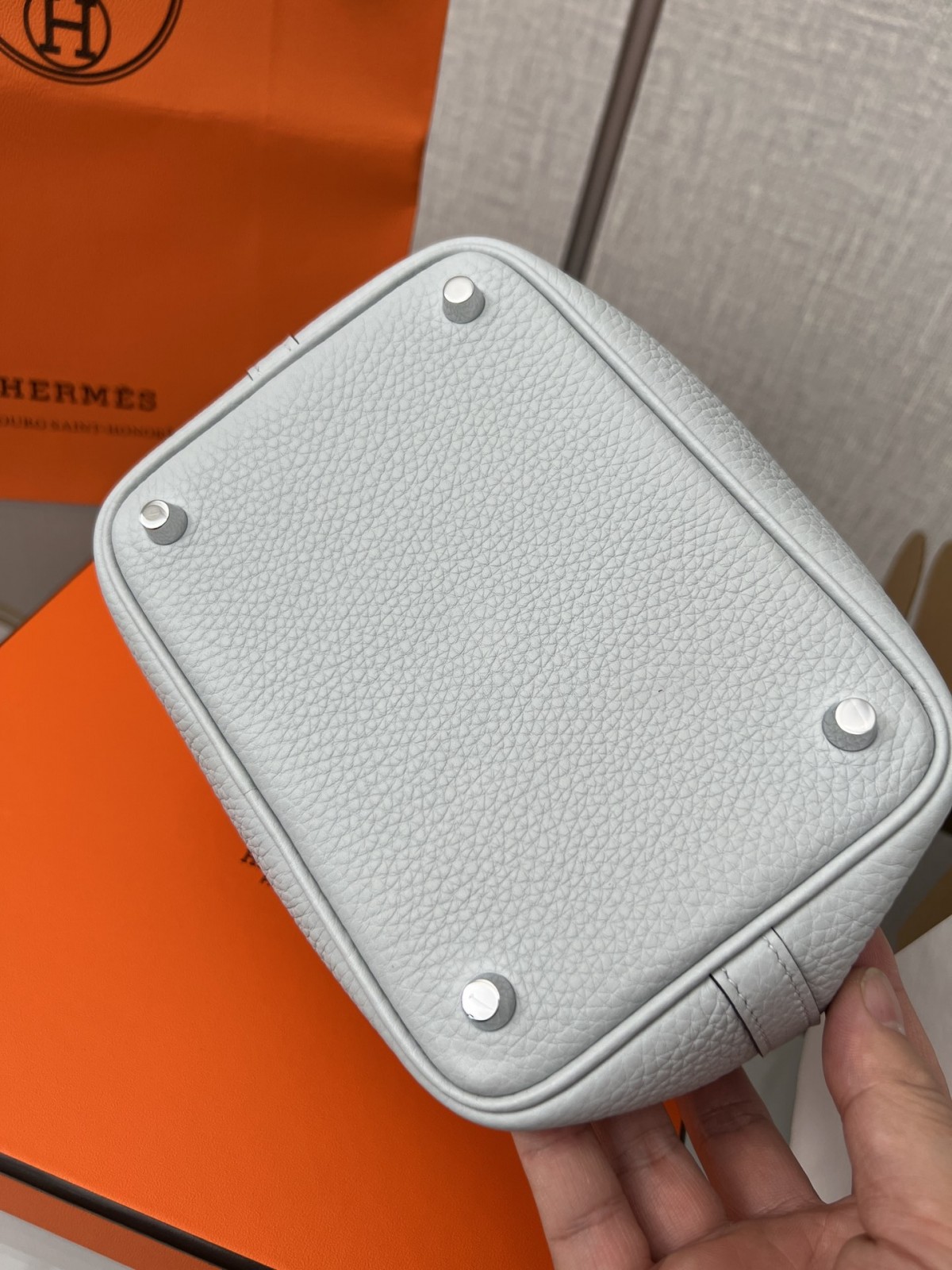 Shebag fully handmade Hermes Picotin 18 bag in white togo silver hardware(2025 Feb updated)-Magazin online de geanți Louis Vuitton fals de cea mai bună calitate, geantă de designer replica ru