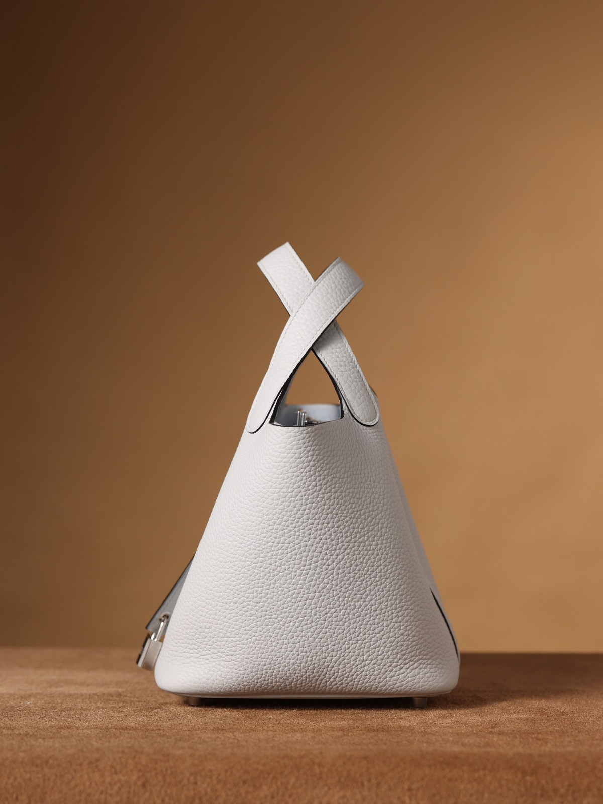 Shebag fully handmade Hermes Picotin 18 bag in white togo silver hardware(2025 Feb updated)-Magazin online de geanți Louis Vuitton fals de cea mai bună calitate, geantă de designer replica ru