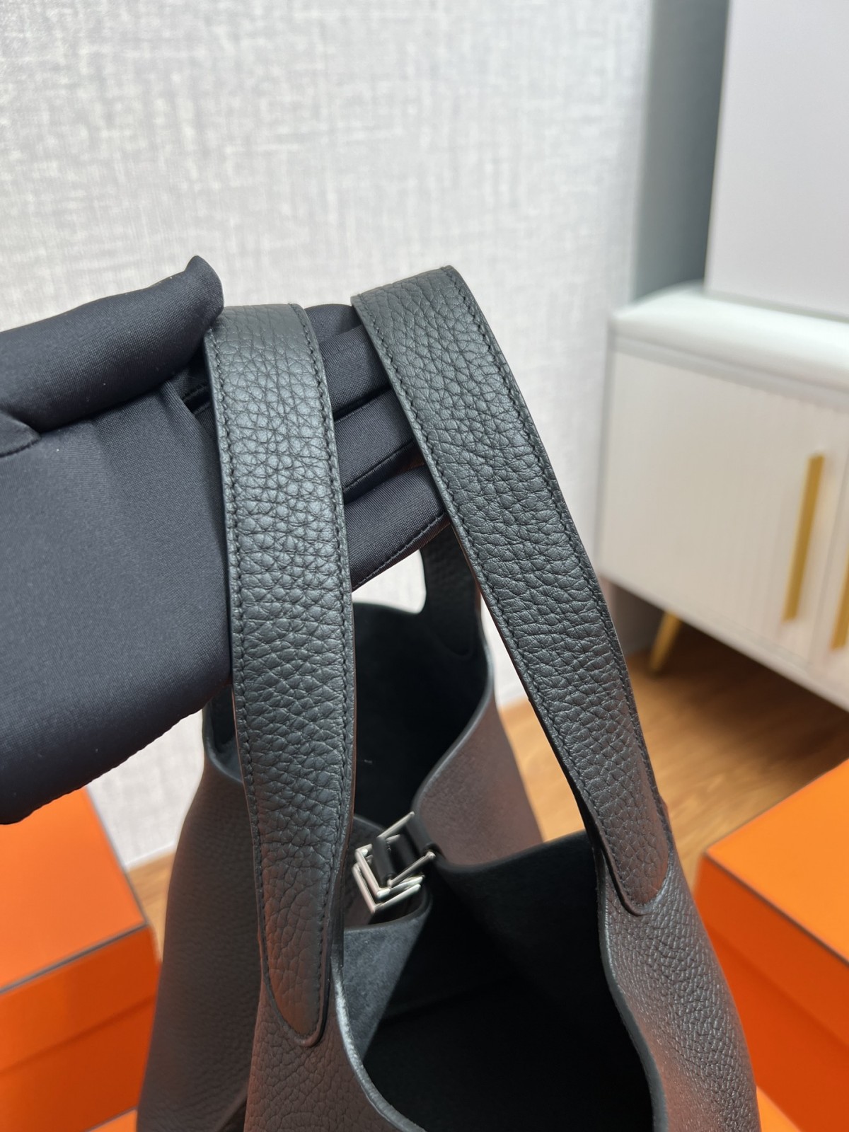 Shebag fully handmade Hermes Picotin 18 bag black togo silver (2025 Feb updated)-Best Quality adịgboroja Louis vuitton akpa Online Store, oyiri mmebe akpa ru