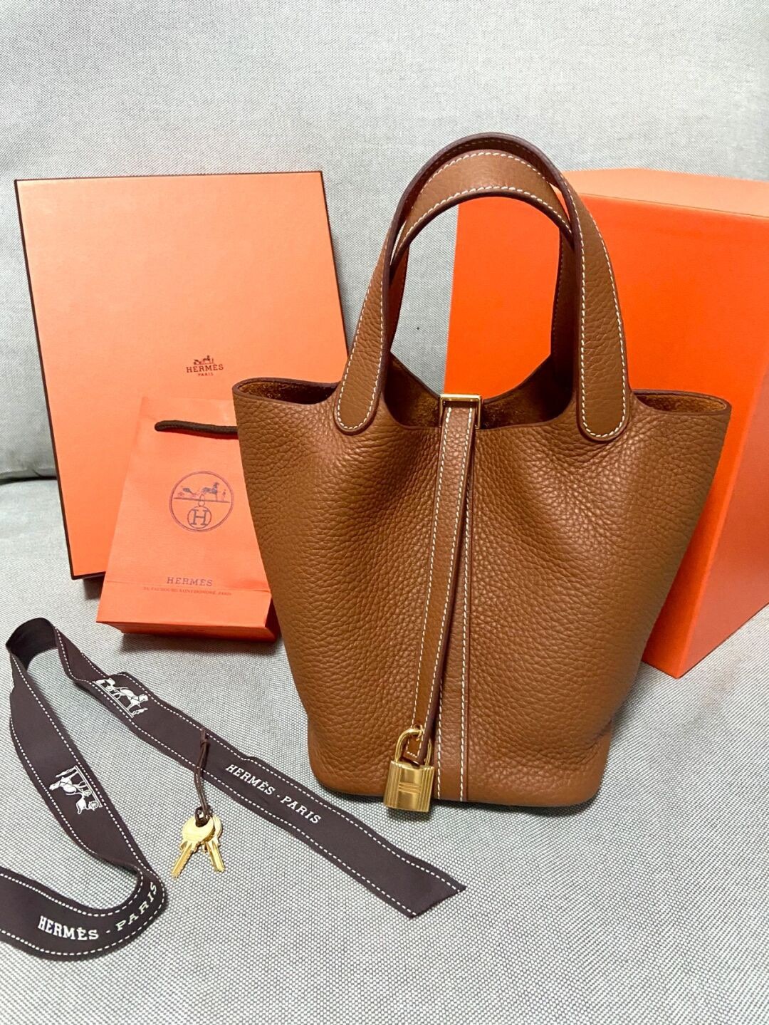 Shebag fully handmade Hermes Picotin 18 bag in brown gold (2025 Feb updated)-Best Quality adịgboroja Louis vuitton akpa Online Store, oyiri mmebe akpa ru