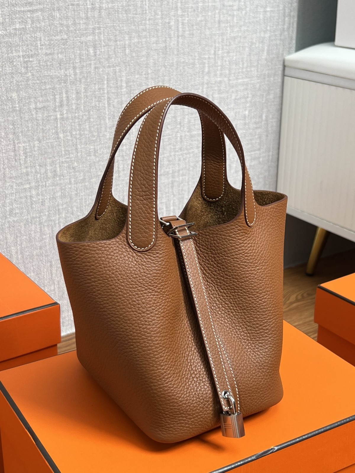 Shebag fully handmade Hermes Picotin 18 bag in brown gold (2025 Feb updated)-Best Quality adịgboroja Louis vuitton akpa Online Store, oyiri mmebe akpa ru