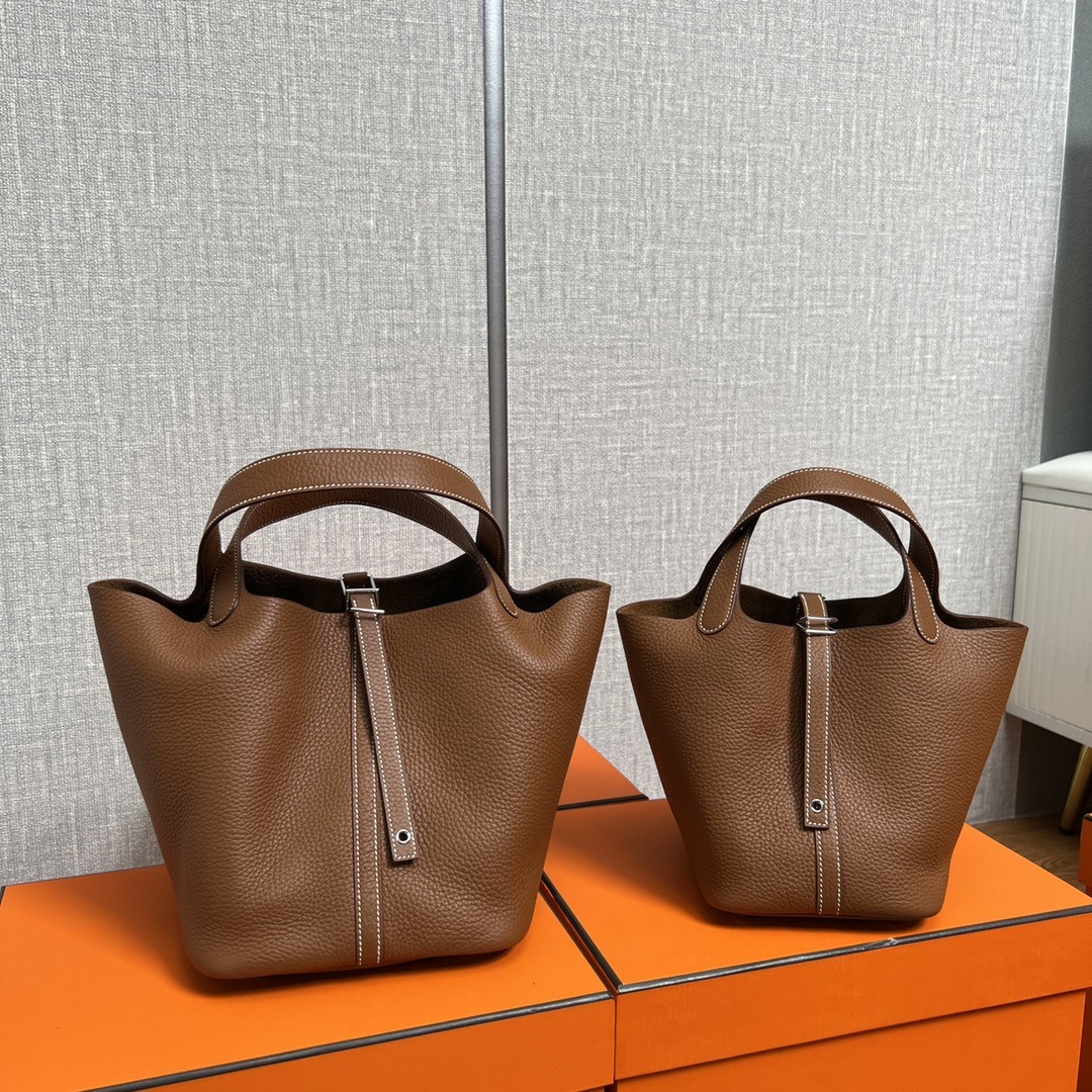 Shebag fully handmade Hermes Picotin 18 bag in brown gold (2025 Feb updated)-Best Quality adịgboroja Louis vuitton akpa Online Store, oyiri mmebe akpa ru