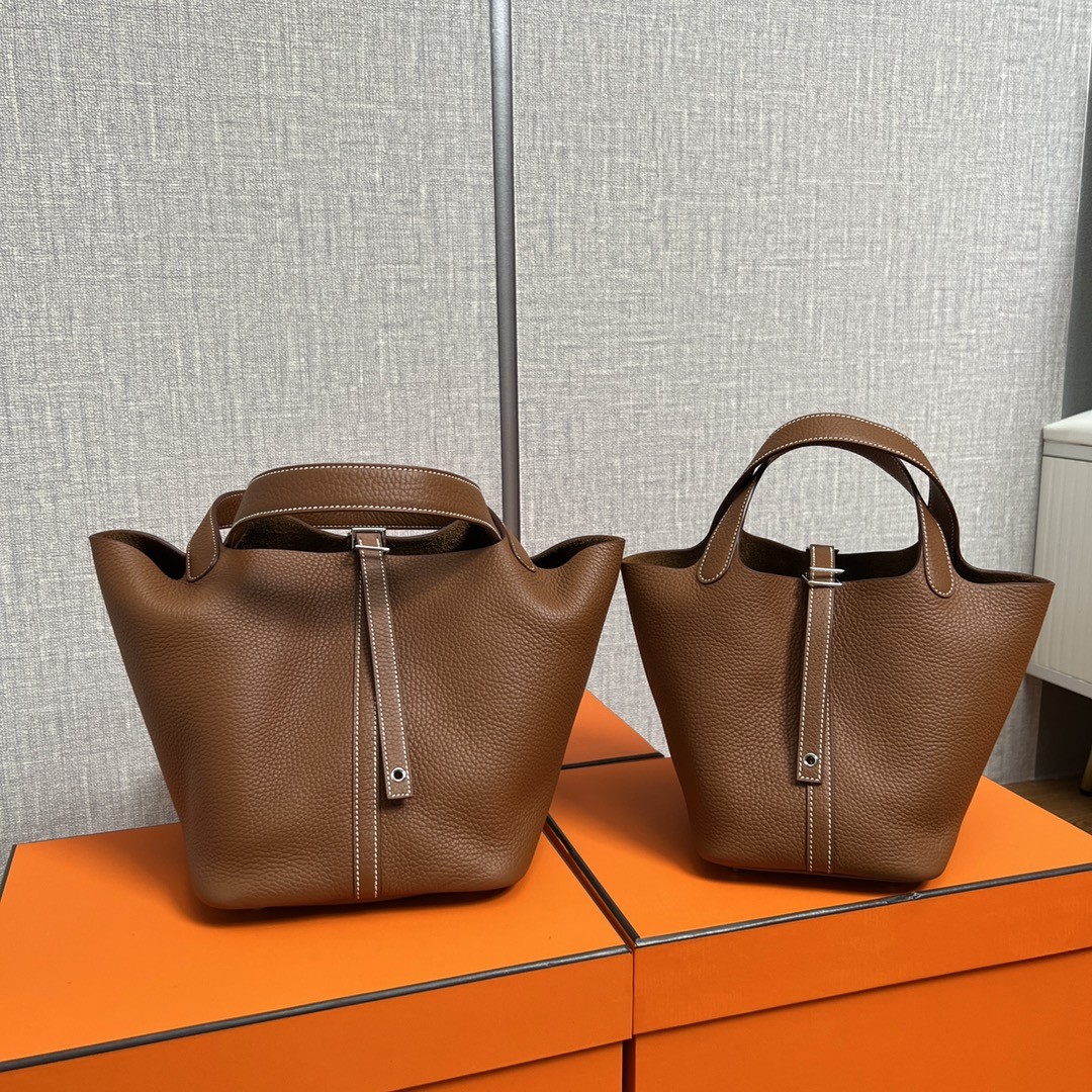 Shebag fully handmade Hermes Picotin 18 bag in brown gold (2025 Feb updated)-Best Quality adịgboroja Louis vuitton akpa Online Store, oyiri mmebe akpa ru