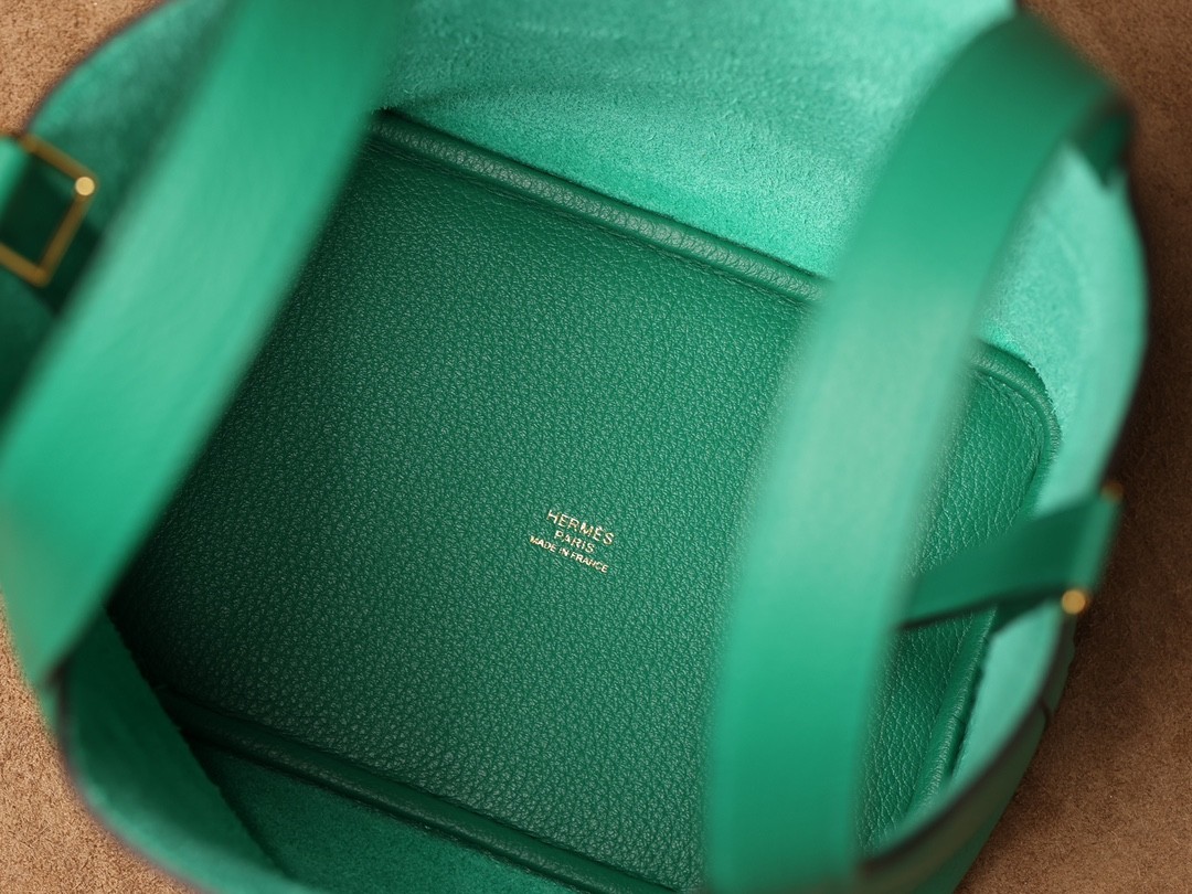 Shebag fully handmade Hermes Picotin 18 bag in green togo review (2025 Feb updated)-Labākās kvalitātes viltotās Louis Vuitton somas tiešsaistes veikals, dizaineru somas kopija ru