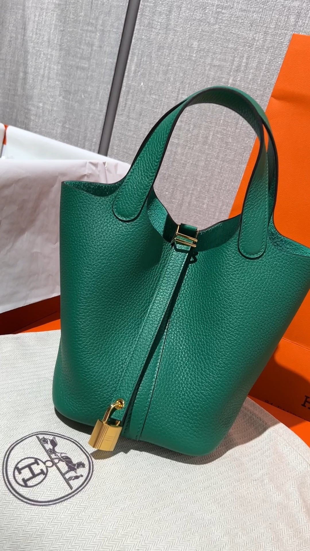 Shebag fully handmade Hermes Picotin 18 bag in green togo review (2025 Feb updated)-Labākās kvalitātes viltotās Louis Vuitton somas tiešsaistes veikals, dizaineru somas kopija ru