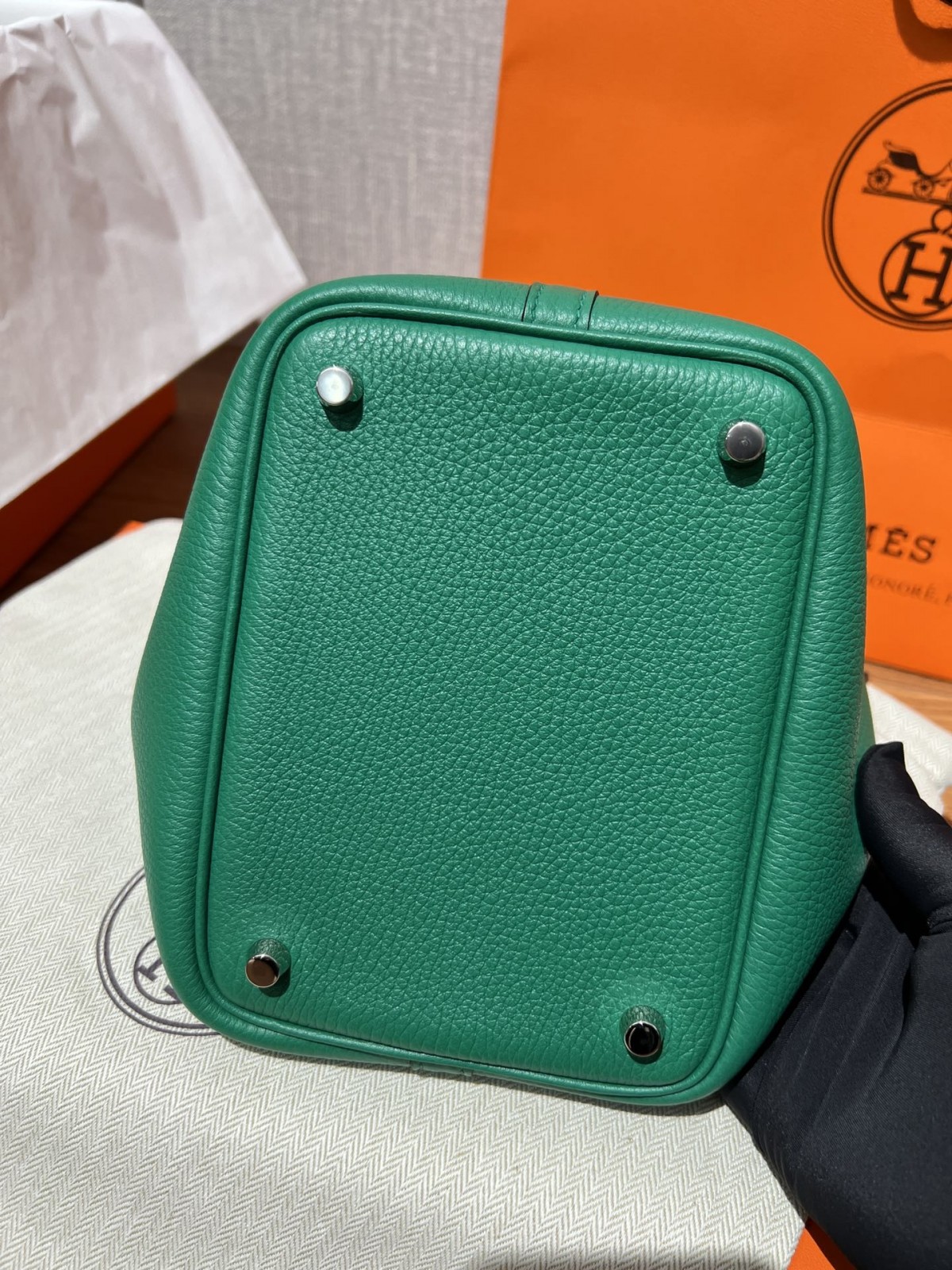 Shebag fully handmade Hermes Picotin 18 bag in green togo review (2025 Feb updated)-Labākās kvalitātes viltotās Louis Vuitton somas tiešsaistes veikals, dizaineru somas kopija ru