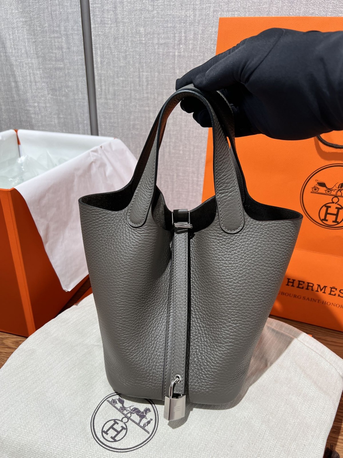 Shebag fully handmade Hermes Picotin 18 in grey togo review (2025 Feb updated)-Loja online de bolsa Louis Vuitton falsa de melhor qualidade, bolsa de designer de réplica ru