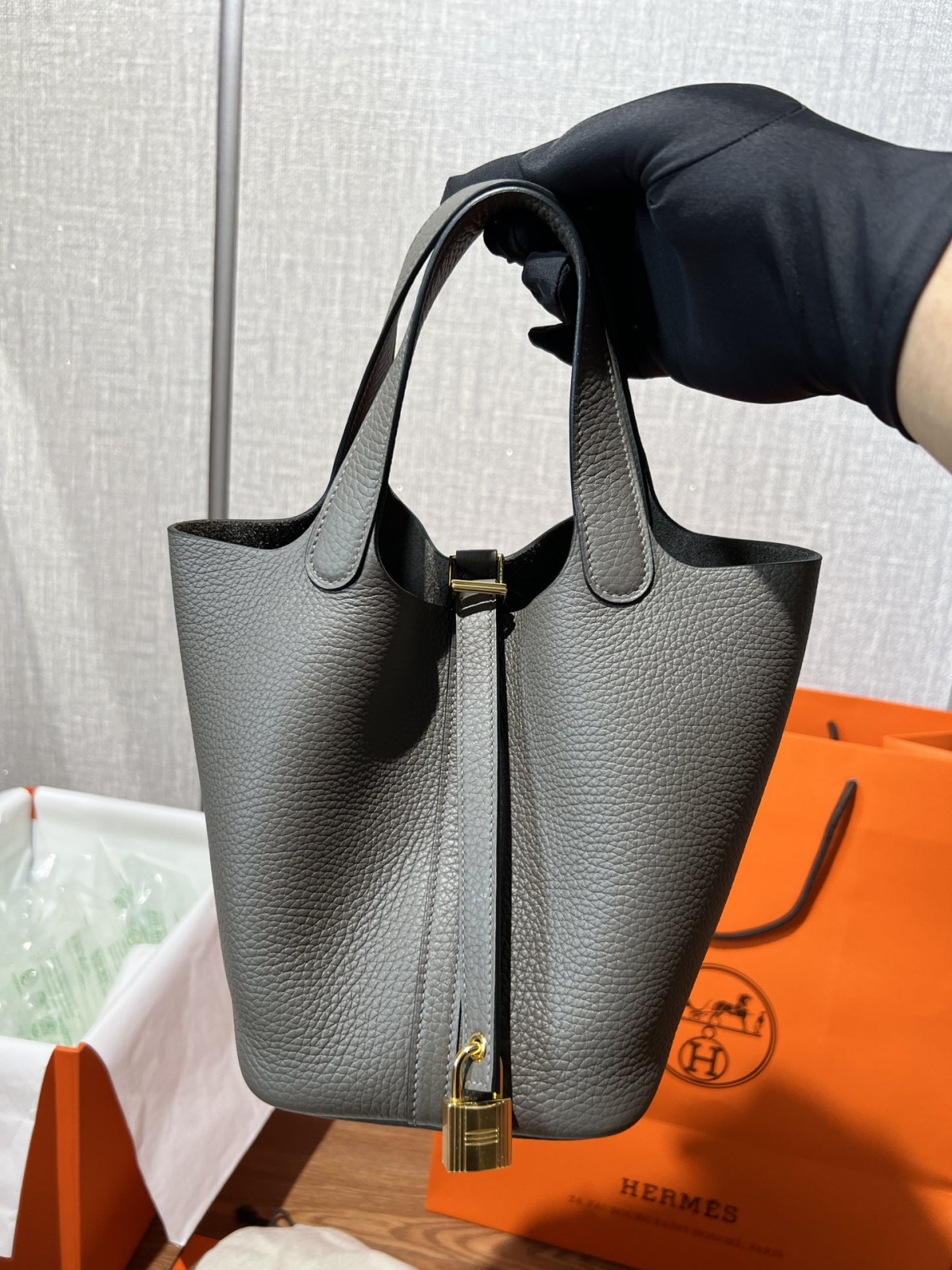 Shebag fully handmade Hermes Picotin 18 in grey togo review (2025 Feb updated)-Loja online de bolsa Louis Vuitton falsa de melhor qualidade, bolsa de designer de réplica ru