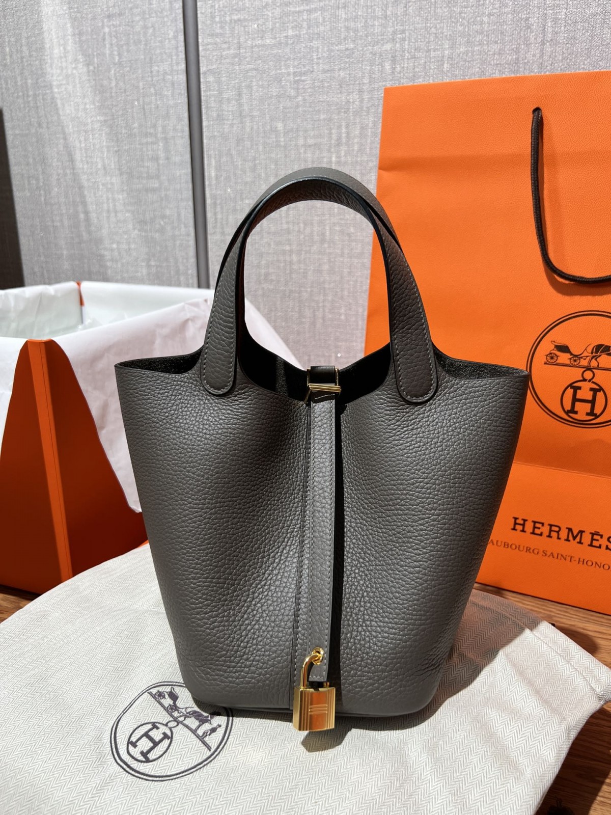 Shebag fully handmade Hermes Picotin 18 in grey togo review (2025 Feb updated)-Loja online de bolsa Louis Vuitton falsa de melhor qualidade, bolsa de designer de réplica ru