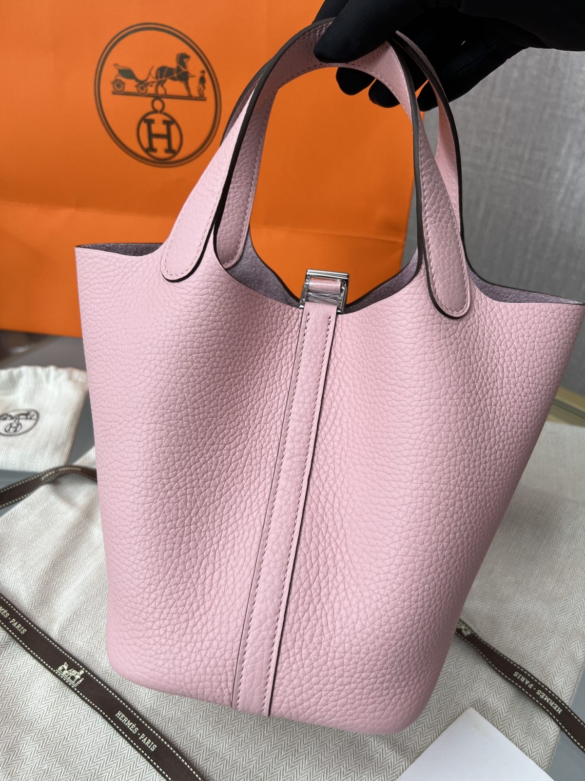 Shebag handmade Hermes Picotin 18 bag in Pink togo leather （2025 Feb updated）-Best Quality Fake Louis Vuitton Bag Online Store, Replica designer bag ru