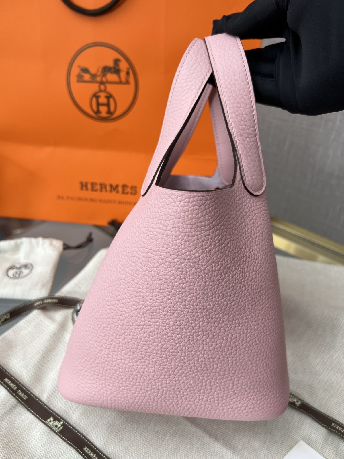 Shebag handmade Hermes Picotin 18 bag in Pink togo leather （2025 Feb updated）-Best Quality Fake Louis Vuitton Bag Online Store, Replica designer bag ru