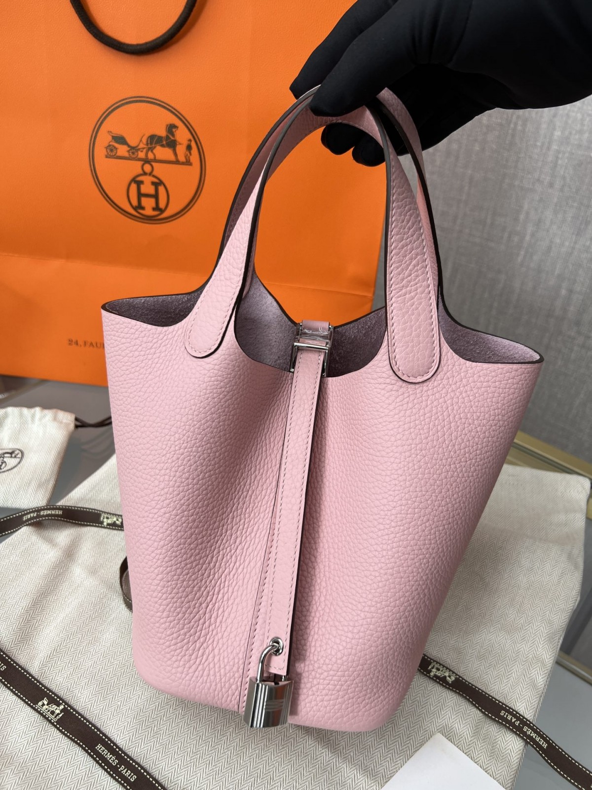 Shebag handmade Hermes Picotin 18 bag in Pink togo leather （2025 Feb updated）-Best Quality Fake Louis Vuitton Bag Online Store, Replica designer bag ru