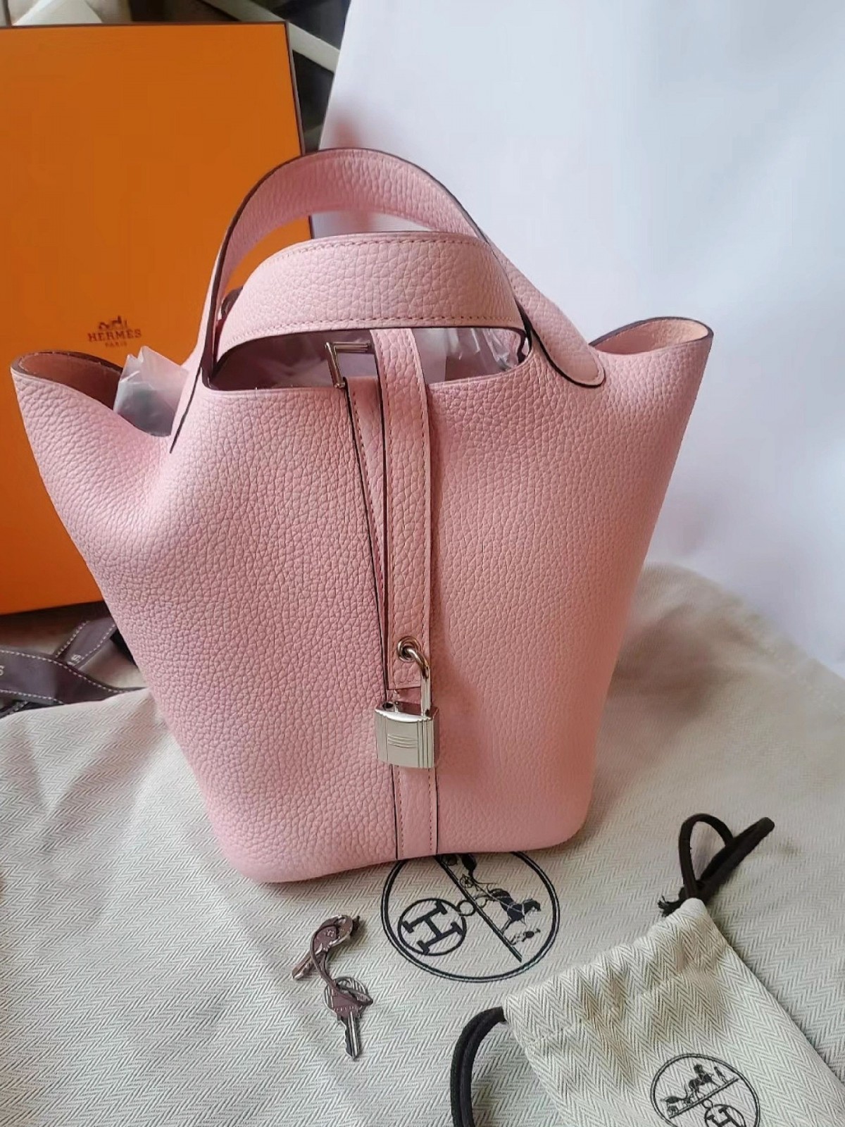 Shebag handmade Hermes Picotin 18 bag in Pink togo leather （2025 Feb updated）-Best Quality Fake Louis Vuitton Bag Online Store, Replica designer bag ru