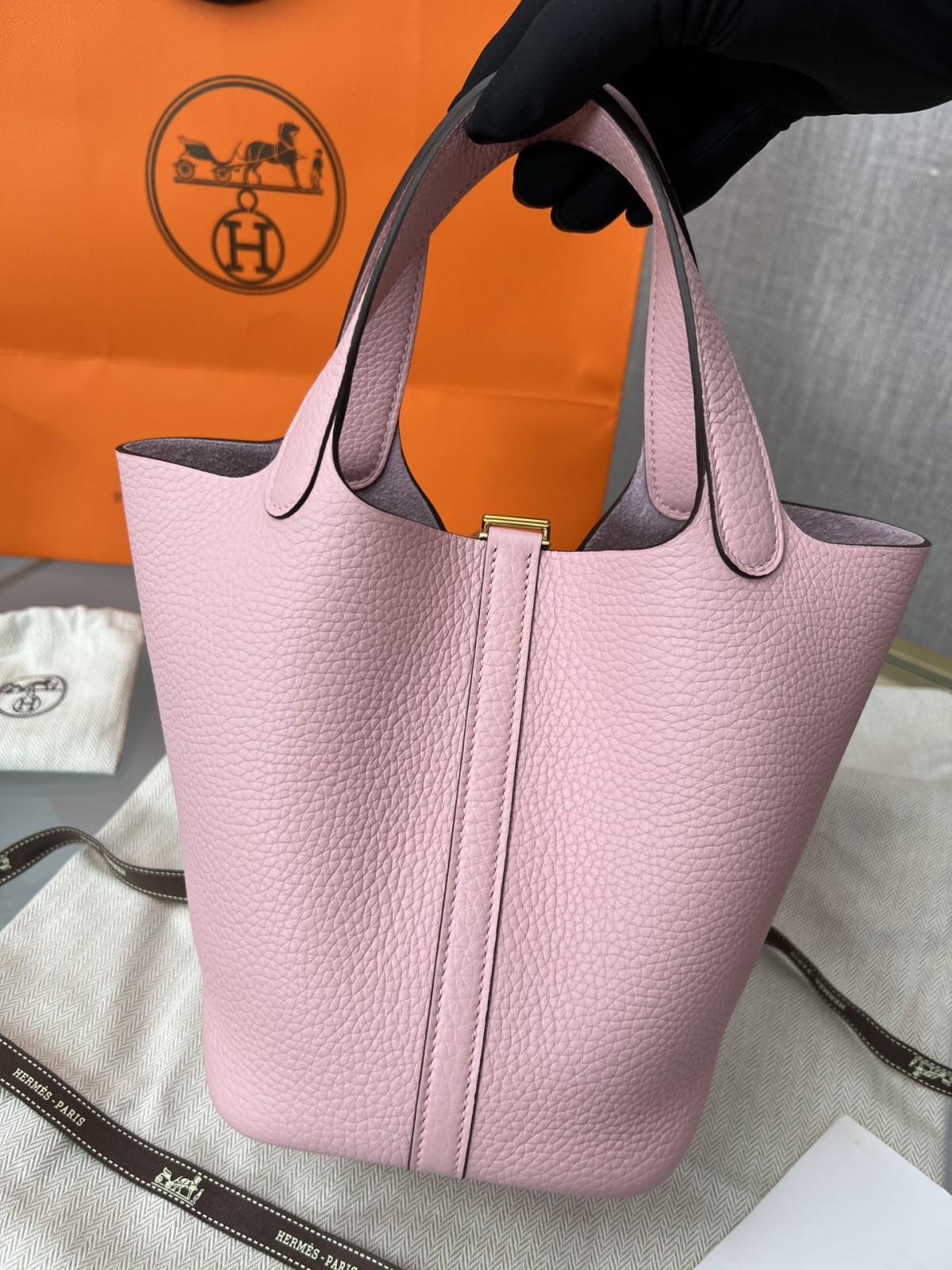 Shebag handmade Hermes Picotin 18 bag in Pink togo leather （2025 Feb updated）-Best Quality Fake Louis Vuitton Bag Online Store, Replica designer bag ru