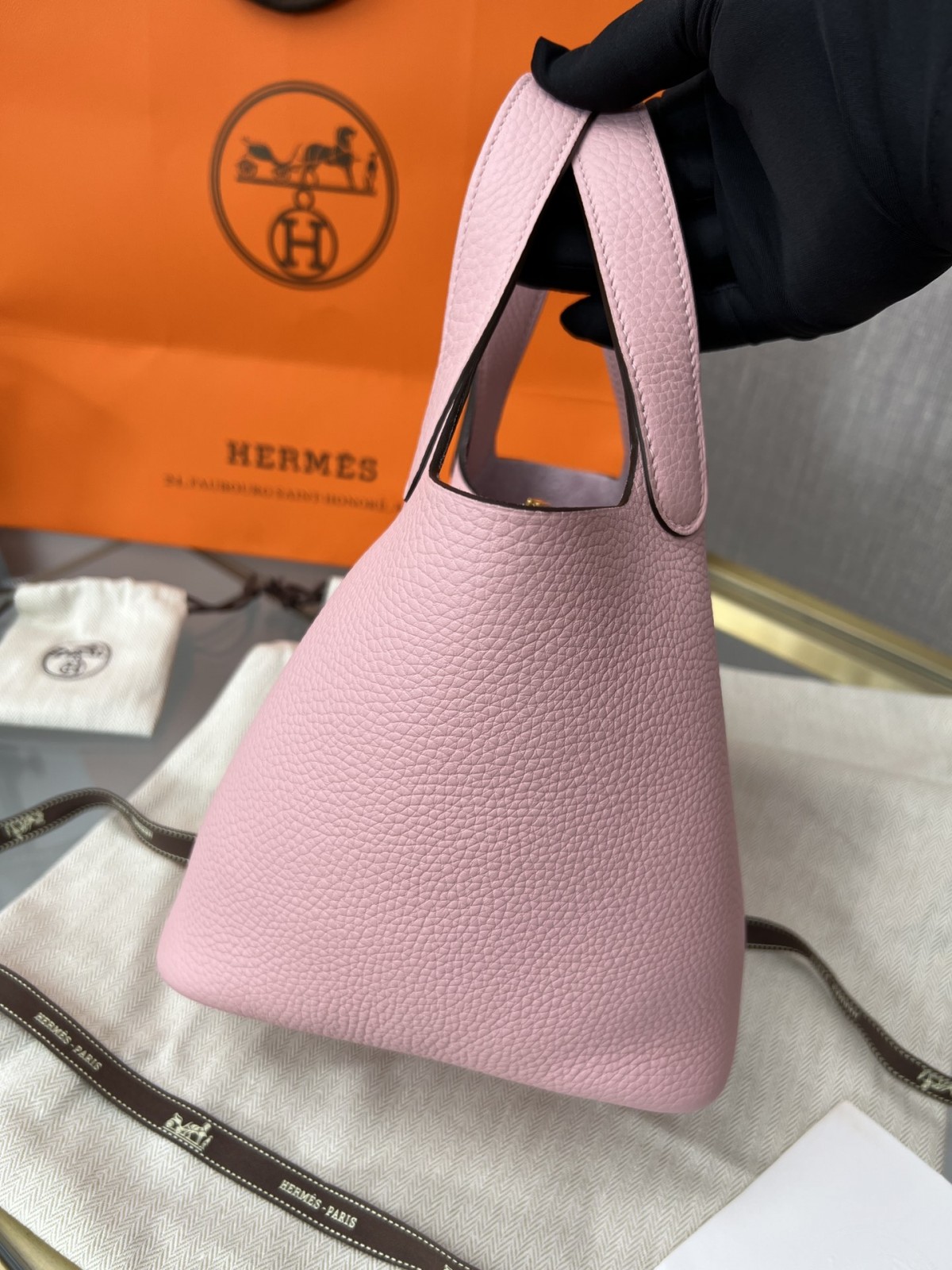 Shebag handmade Hermes Picotin 18 bag in Pink togo leather （2025 Feb updated）-Best Quality Fake Louis Vuitton Bag Online Store, Replica designer bag ru