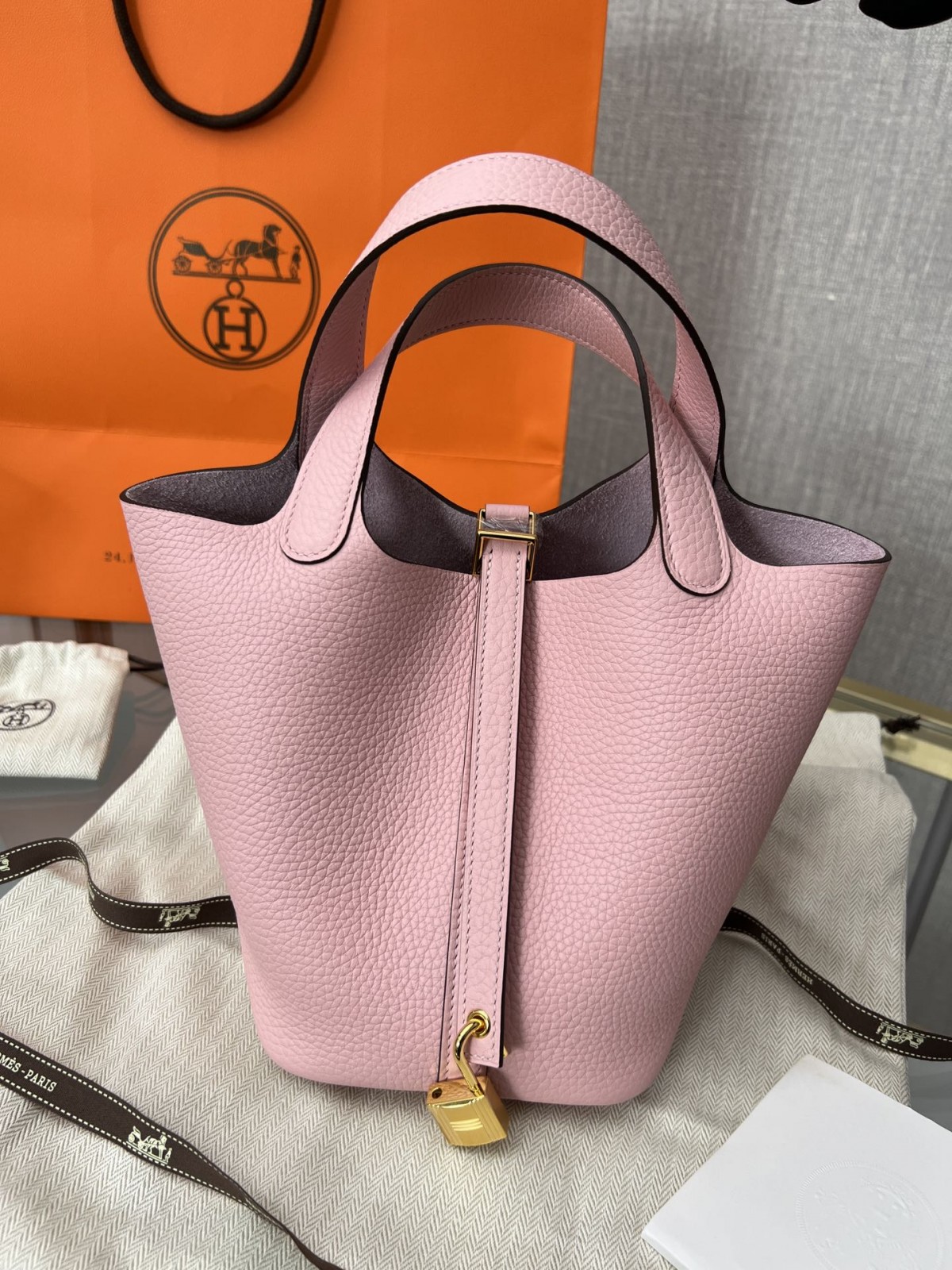 Shebag handmade Hermes Picotin 18 bag in Pink togo leather （2025 Feb updated）-Best Quality Fake Louis Vuitton Bag Online Store, Replica designer bag ru