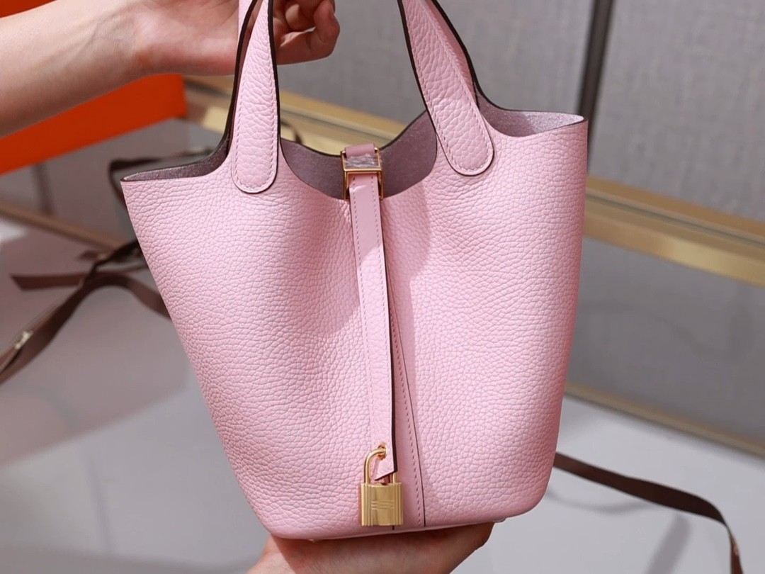 Shebag handmade Hermes Picotin 18 bag in Pink togo leather （2025 Feb updated）-Best Quality Fake Louis Vuitton Bag Online Store, Replica designer bag ru