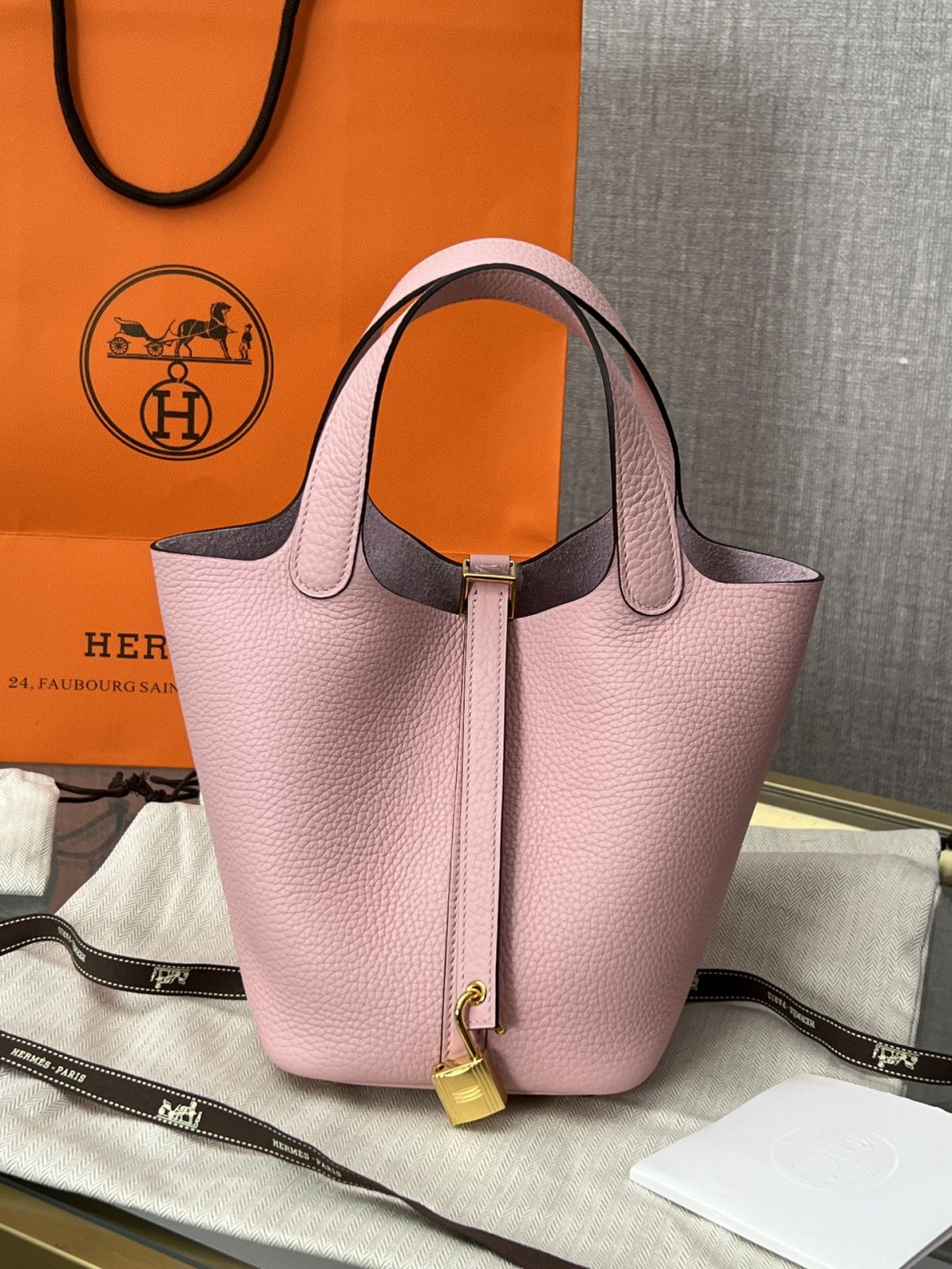 Shebag handmade Hermes Picotin 18 bag in Pink togo leather （2025 Feb updated）-Best Quality Fake Louis Vuitton Bag Online Store, Replica designer bag ru