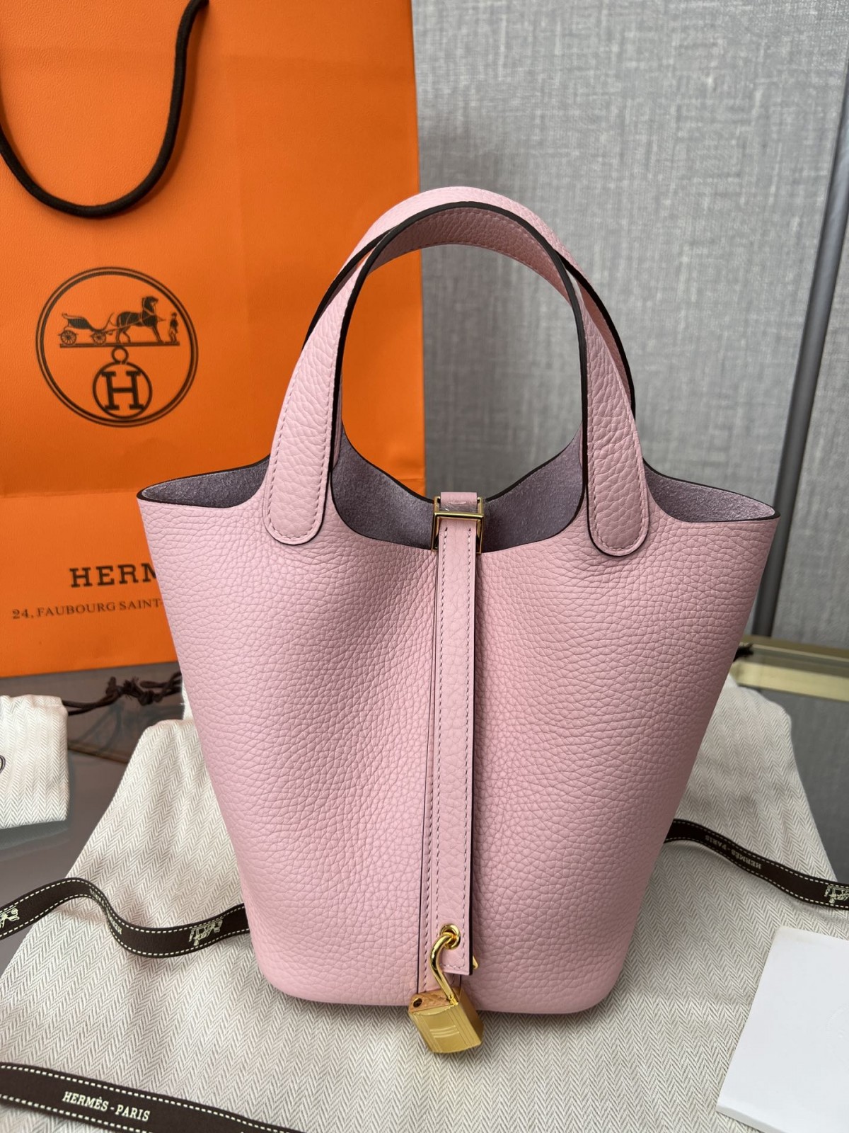 Shebag handmade Hermes Picotin 18 bag in Pink togo leather （2025 Feb updated）-Best Quality Fake Louis Vuitton Bag Online Store, Replica designer bag ru