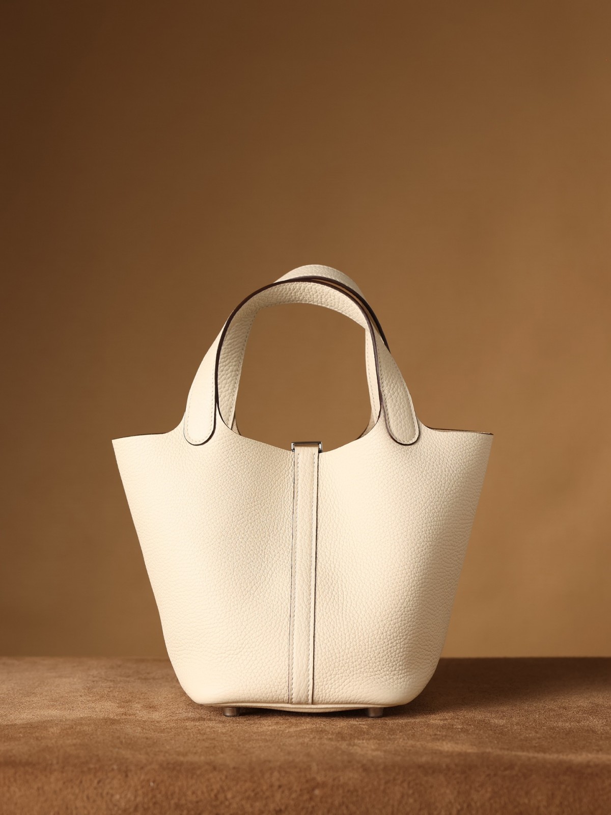 Shebag handmade Hermes white Picotin 18 bag in white togo (2025 Feb updated)-Best Quality Fake Louis Vuitton Bag Online Store, Replica designer bag ru