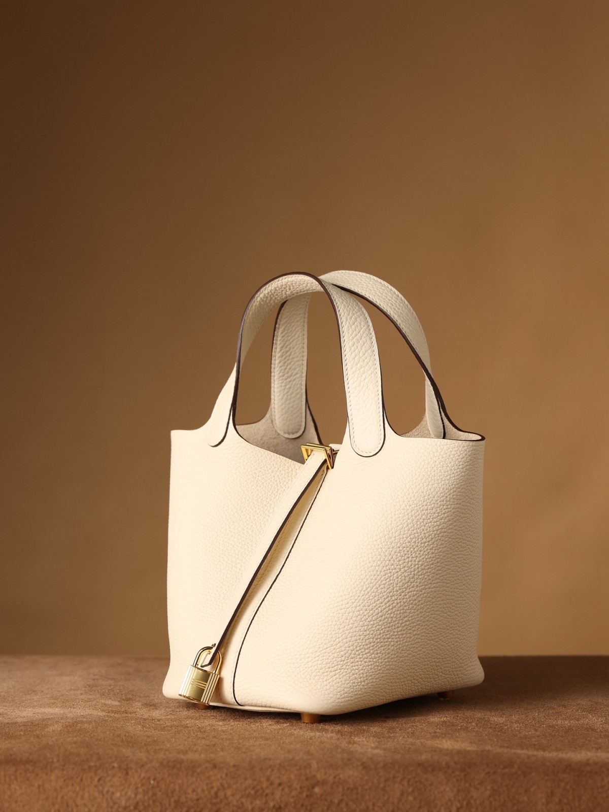 Shebag handmade Hermes white Picotin 18 bag in white togo (2025 Feb updated)-Best Quality Fake Louis Vuitton Bag Online Store, Replica designer bag ru