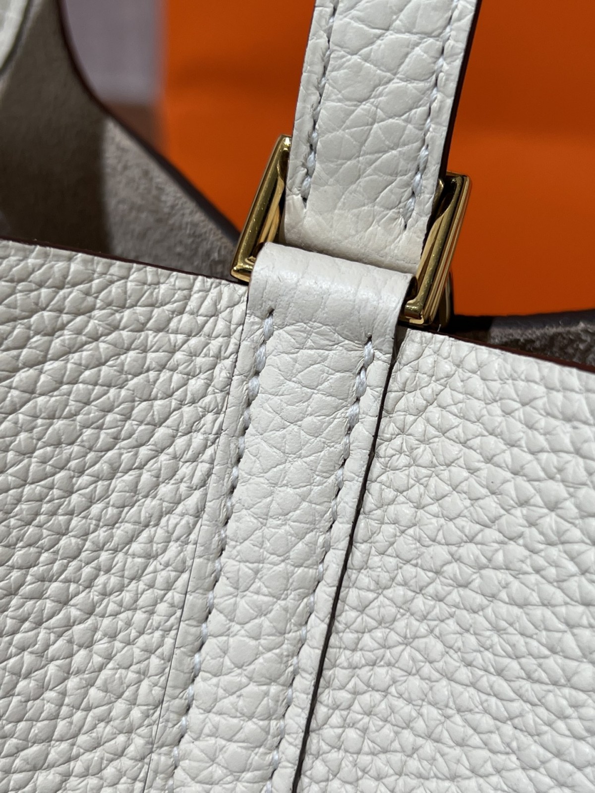 Shebag handmade Hermes white Picotin 18 bag in white togo (2025 Feb updated)-Best Quality Fake Louis Vuitton Bag Online Store, Replica designer bag ru