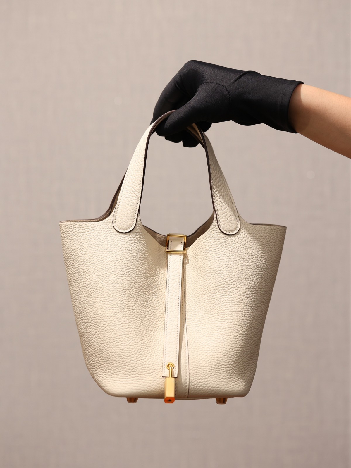 Shebag handmade Hermes white Picotin 18 bag in white togo (2025 Feb updated)-Best Quality Fake Louis Vuitton Bag Online Store, Replica designer bag ru