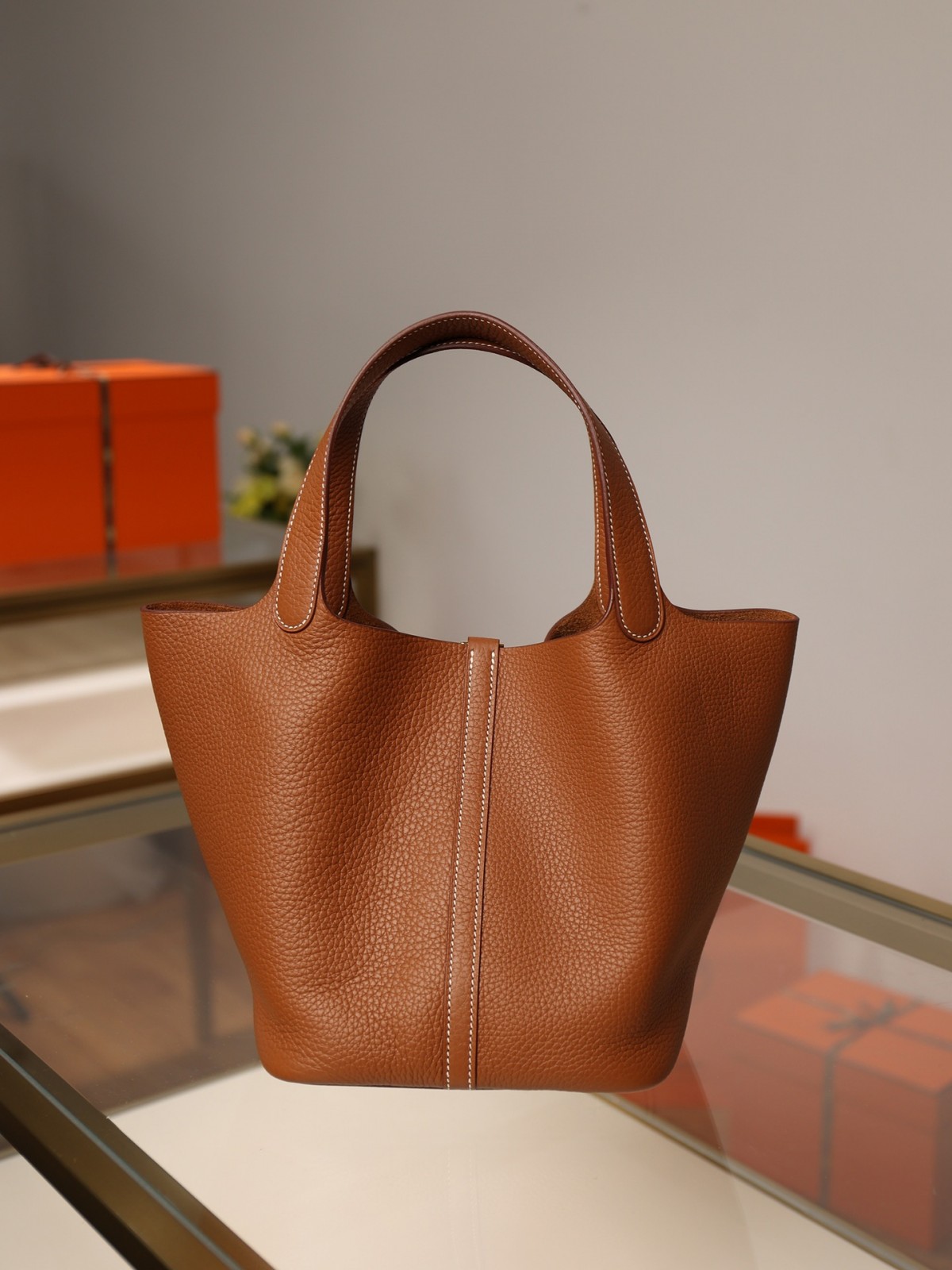 Shebag fully handmade Hermes Picotin 22 bag in brown togo review (2025 Feb updated)-Best Quality Fake Louis Vuitton Bag Online Store ، حقيبة مصمم طبق الأصل ru