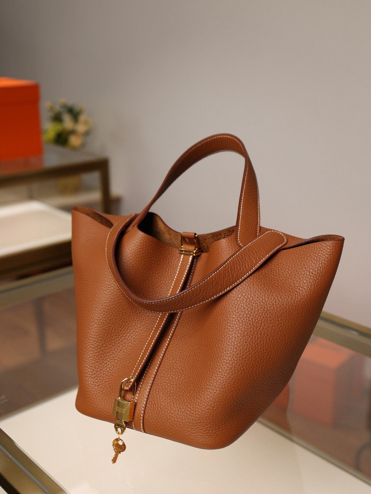 Shebag fully handmade Hermes Picotin 22 bag in brown togo review (2025 Feb updated)-Best Quality Fake Louis Vuitton Bag Online Store ، حقيبة مصمم طبق الأصل ru